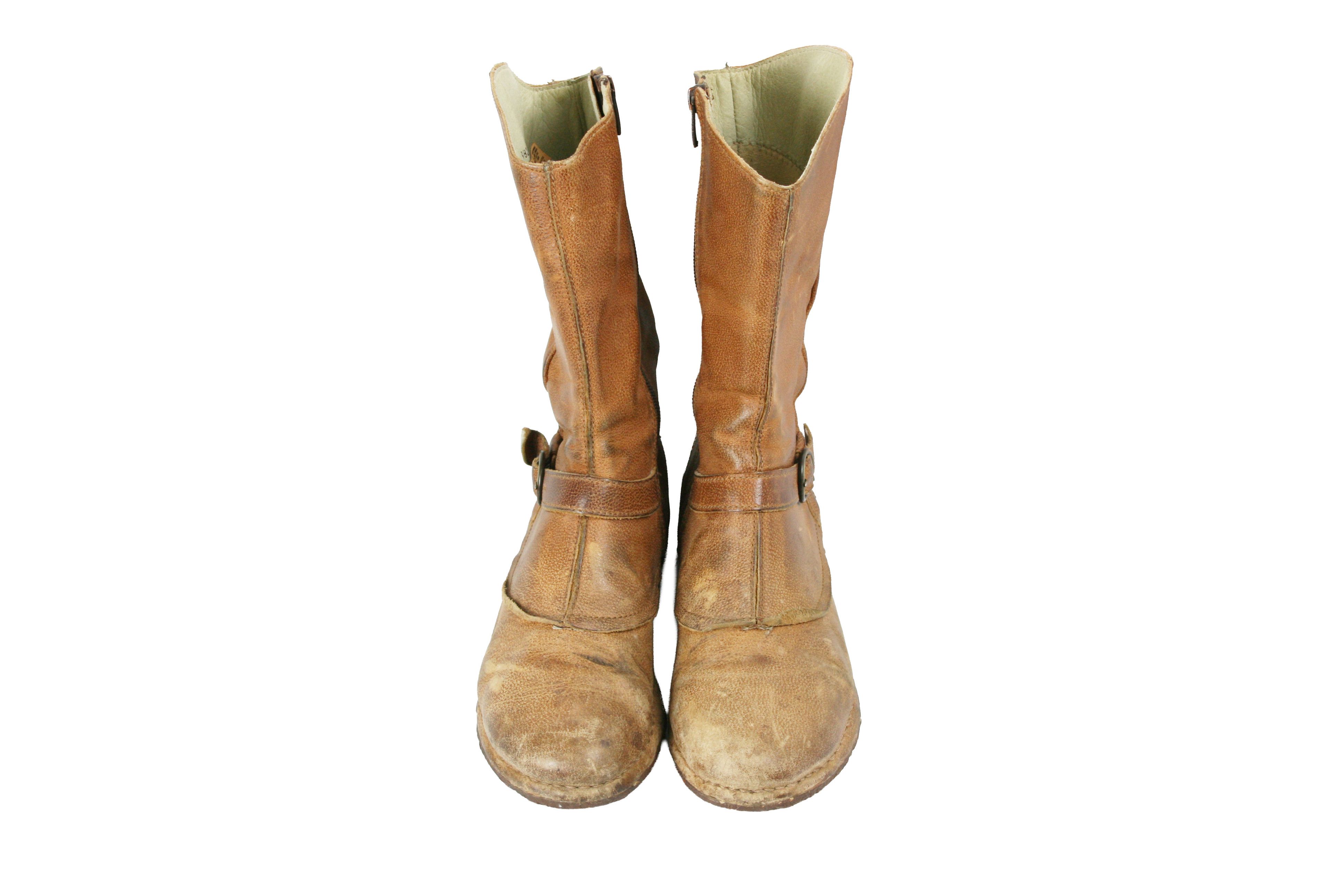 Japanese Brand El Naturalista Goblin Y2K Biker Grunge Boots Size US 8 / IT 38 - 7 Thumbnail