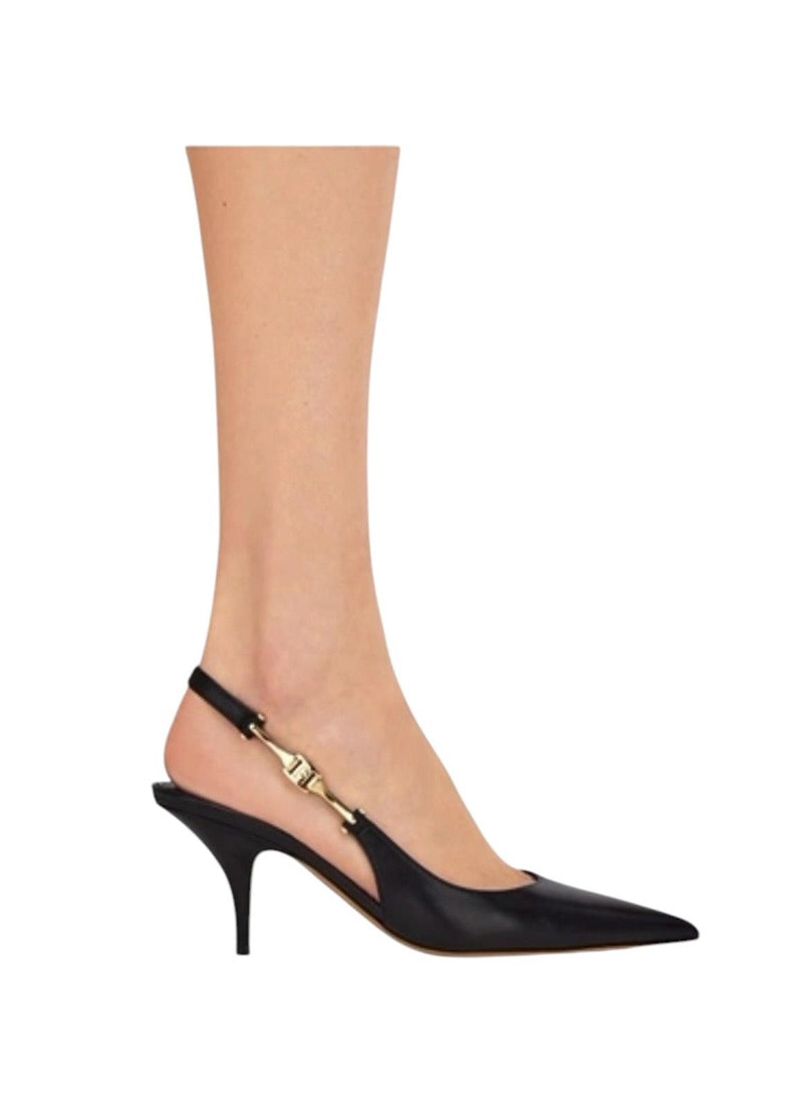 Salvatore Ferragamo Ferragamo F-Buckle Slingback Pump Size US 7.5 / IT 37.5 - 4 Thumbnail