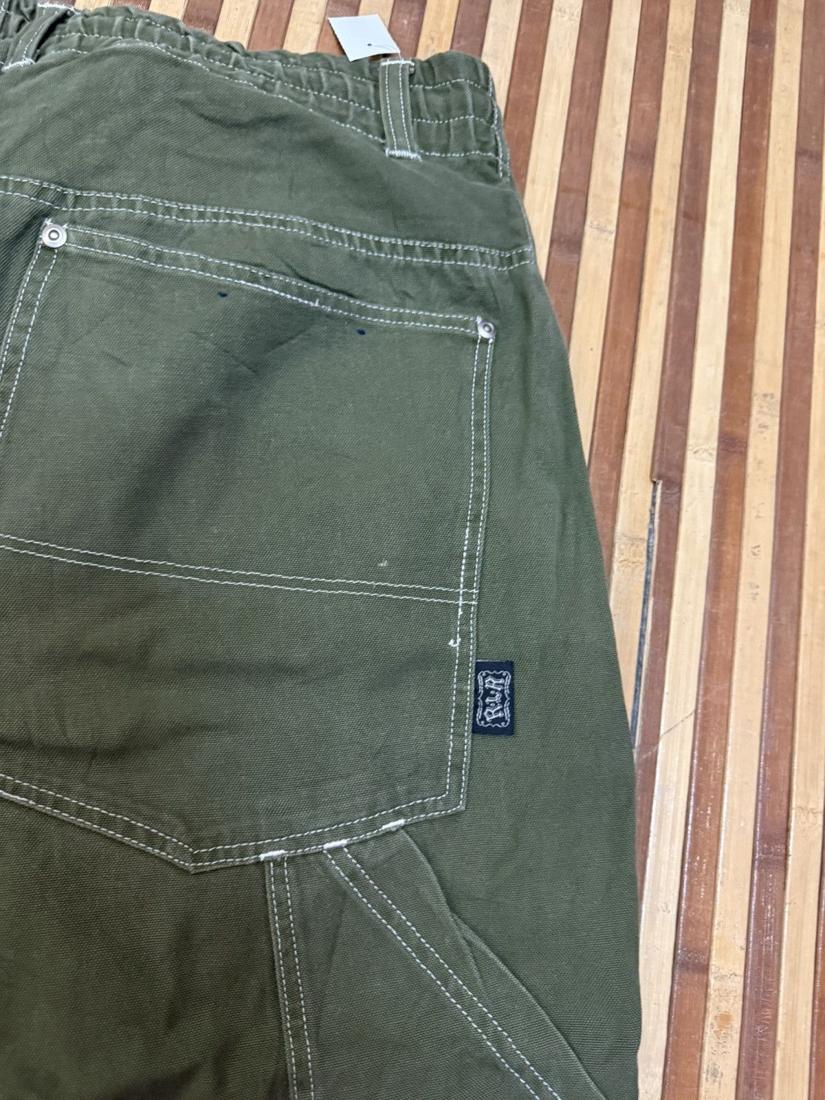 Japanese Brand Baggy Japanese Brand Carpenter Pants Multipocket Streetwear Size US 35 - 11 Thumbnail