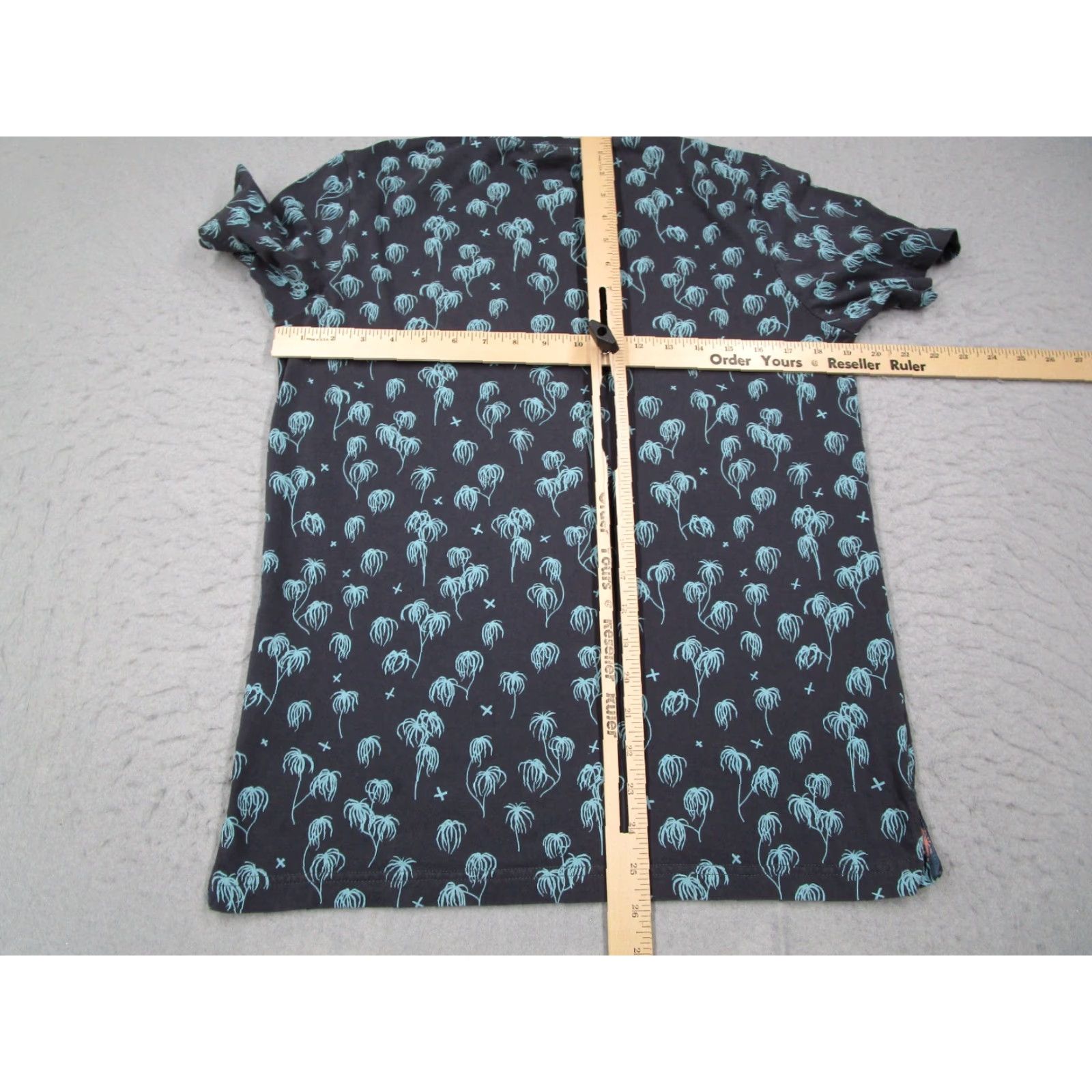 Paul Smith Paul Smith Shirt Mens Small Blue AOP Palms Crew Neck Short Sleeve T-Shirt Beach California City Retro Size US S / EU 44-46 / 1 - 6 Thumbnail