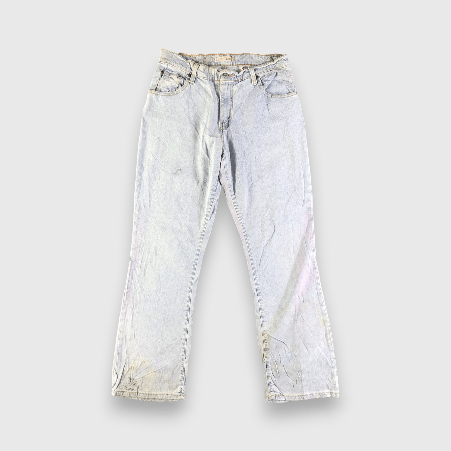 Levi's Vintage Light Wash Levis 550 Jeans-J3400 Size 32" / US 10 / IT 46 - 1 Thumbnail
