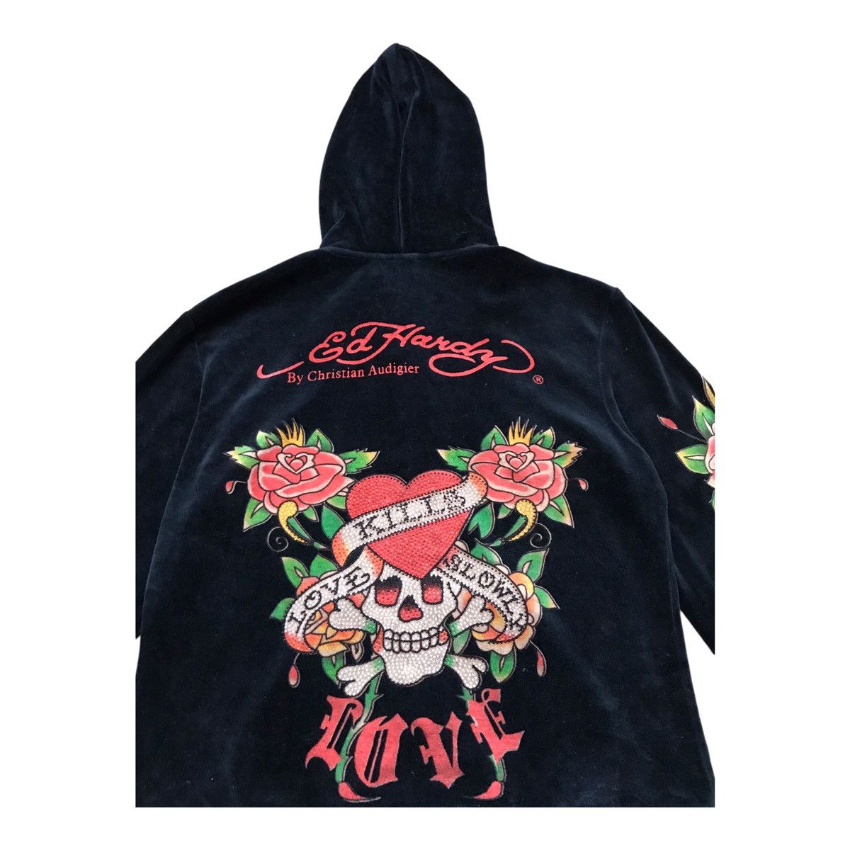 Christian Audigier × Ed Hardy EdHardy ChristianAudigier Velvet Embroidered Set Jacket/Pant Size US S / EU 44-46 / 1 - 3 Thumbnail