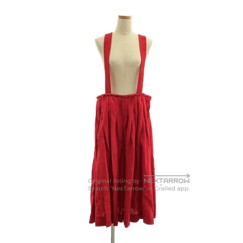 Comme des Garcons Comme Des Garcons Red retro strap skirt Size S / US 4 / IT 40 - 1 Thumbnail