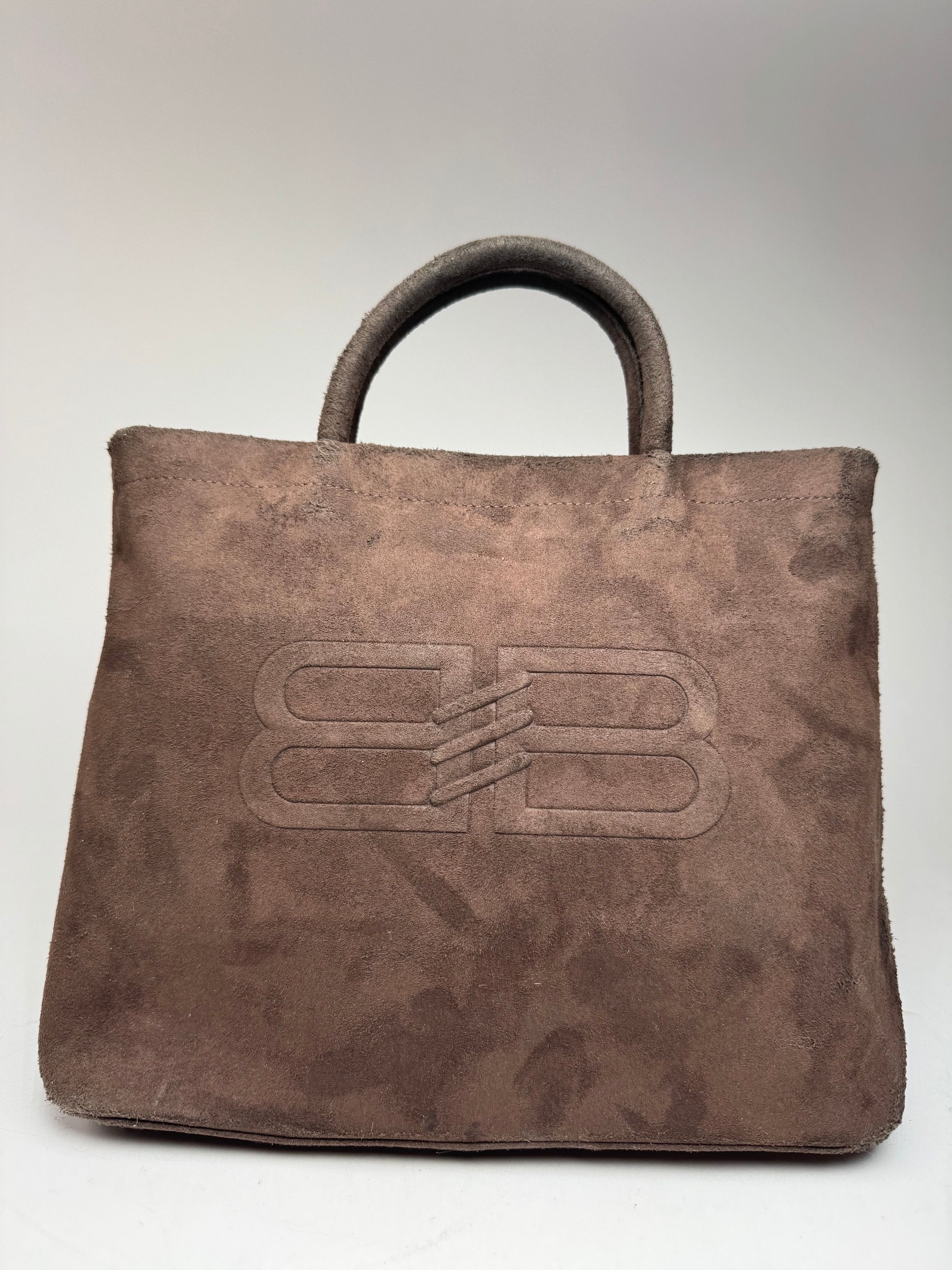 Balenciaga Vintage Suede Bag Brown Size ONE SIZE - 1 Thumbnail