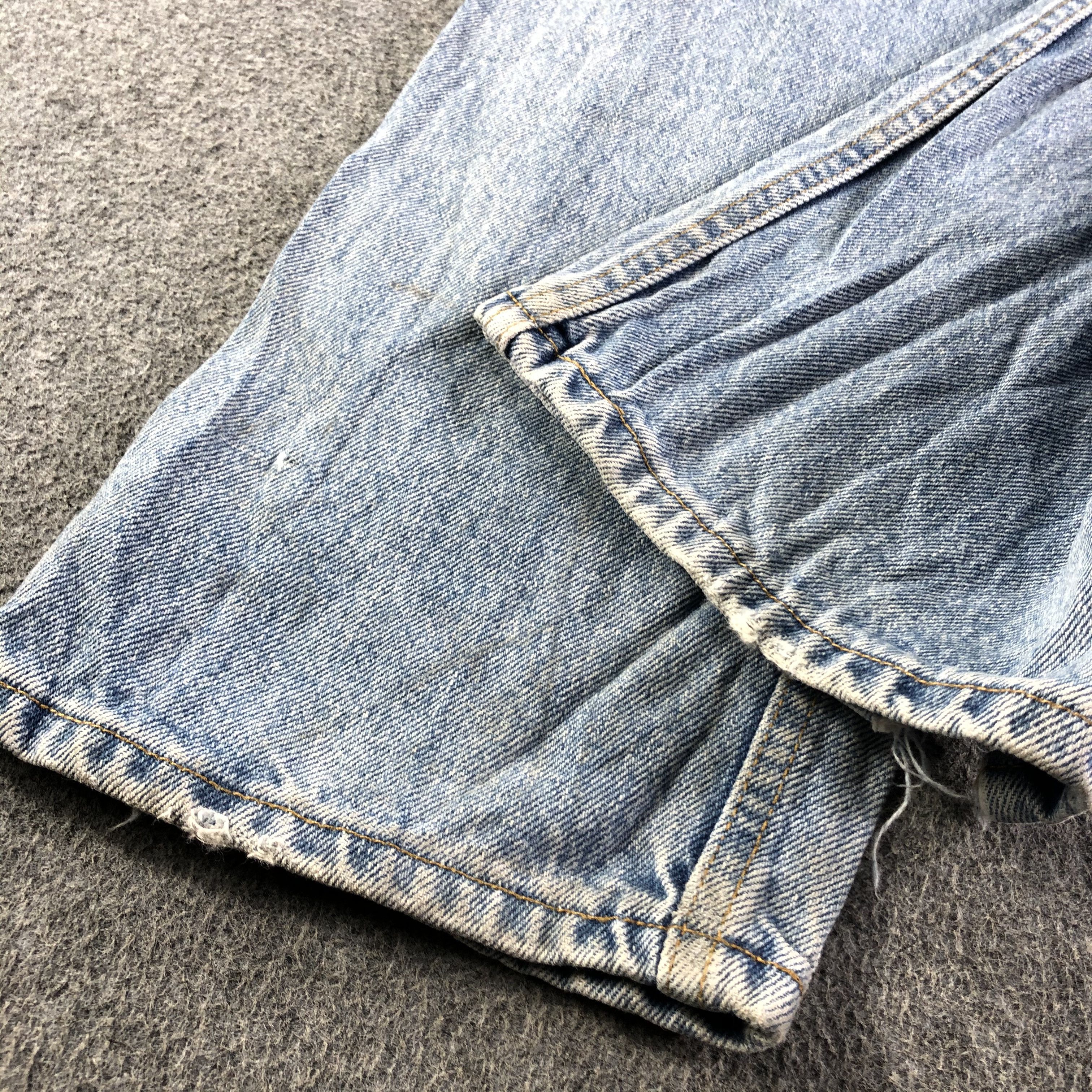 Levi's Vintage 90s Blue Wash Levis 505 Jeans-J3233 Size US 34 / EU 50 - 6 Thumbnail