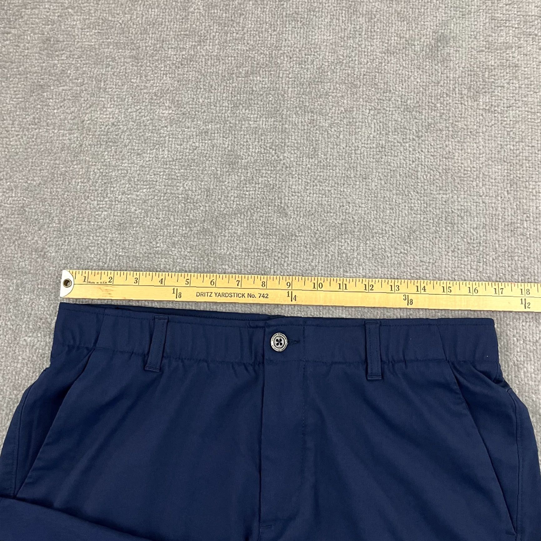 Under Armour Under Armour Drive Chino Shorts Mens 34 10" Blue Heatgear Performance Golf Size US 34 / EU 50 - 5 Thumbnail