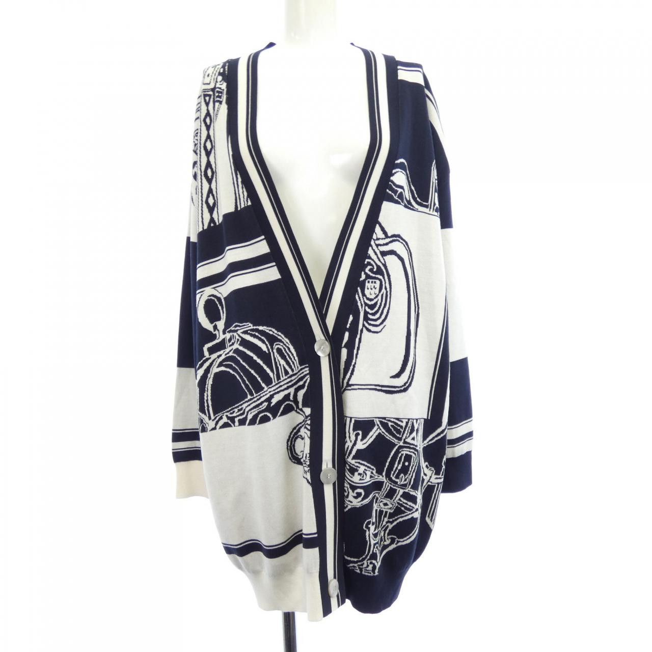 Hermes Hermes Hermes EN DESORDRE FINESSE BRIDE DE GALA36 Cardigan Textile Tops DUTY FREE for USA Size ONE SIZE - 1 Thumbnail
