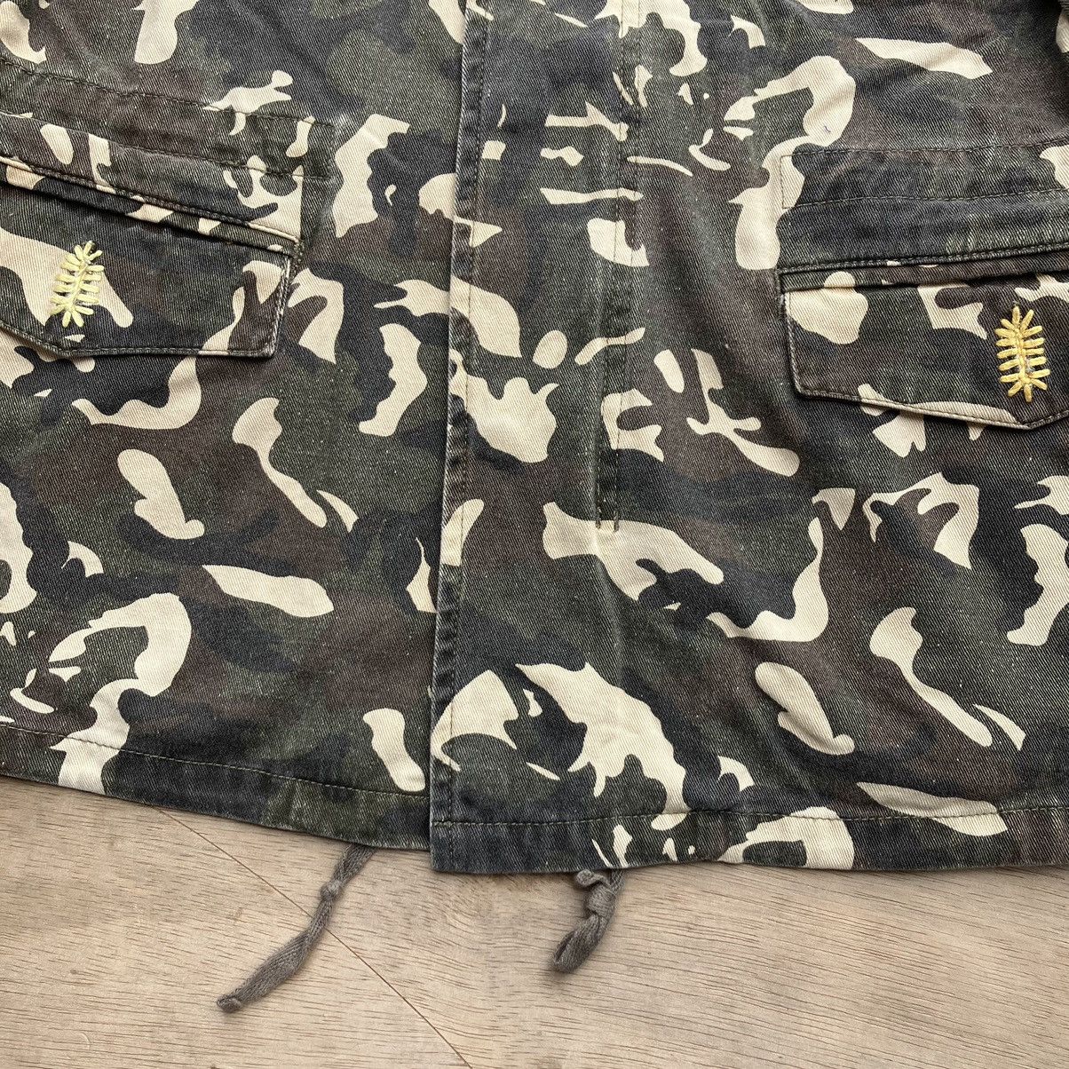 Japanese Brand RODEO CROWNS CAMO PARKA WOMEN JACKET Size S / US 4 / IT 40 - 5 Thumbnail