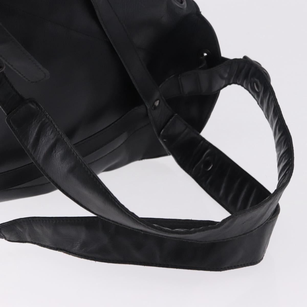 Bottega Veneta BOTTEGA VENETA INTRECCIATO Backpack Leather Black 155095 Size ONE SIZE - 7 Thumbnail