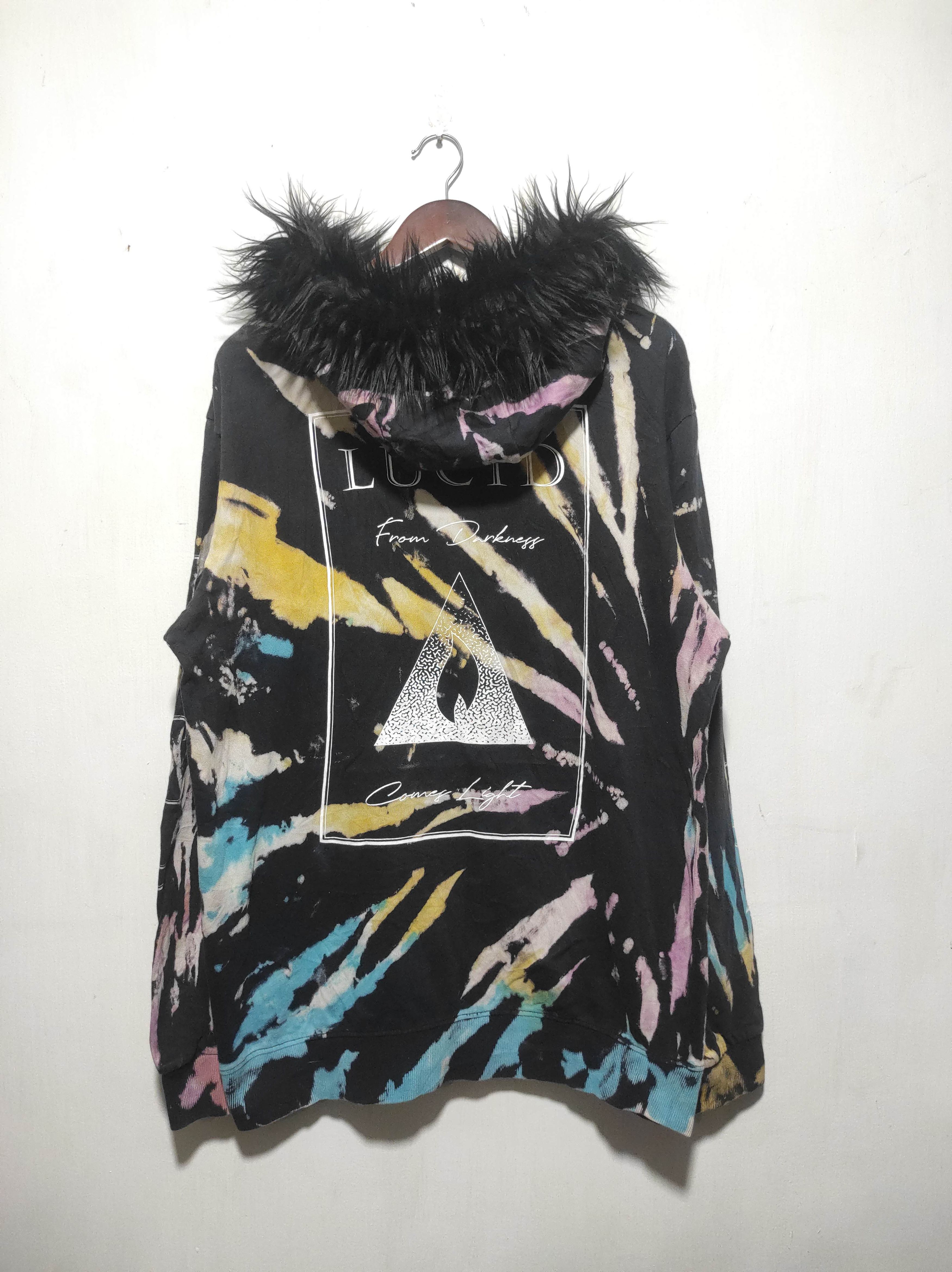 If Six Was Nine Lucid Tye Dye Fur Hoodie IfSixWasNine LGB style Size US L / EU 52-54 / 3 - 13 Thumbnail