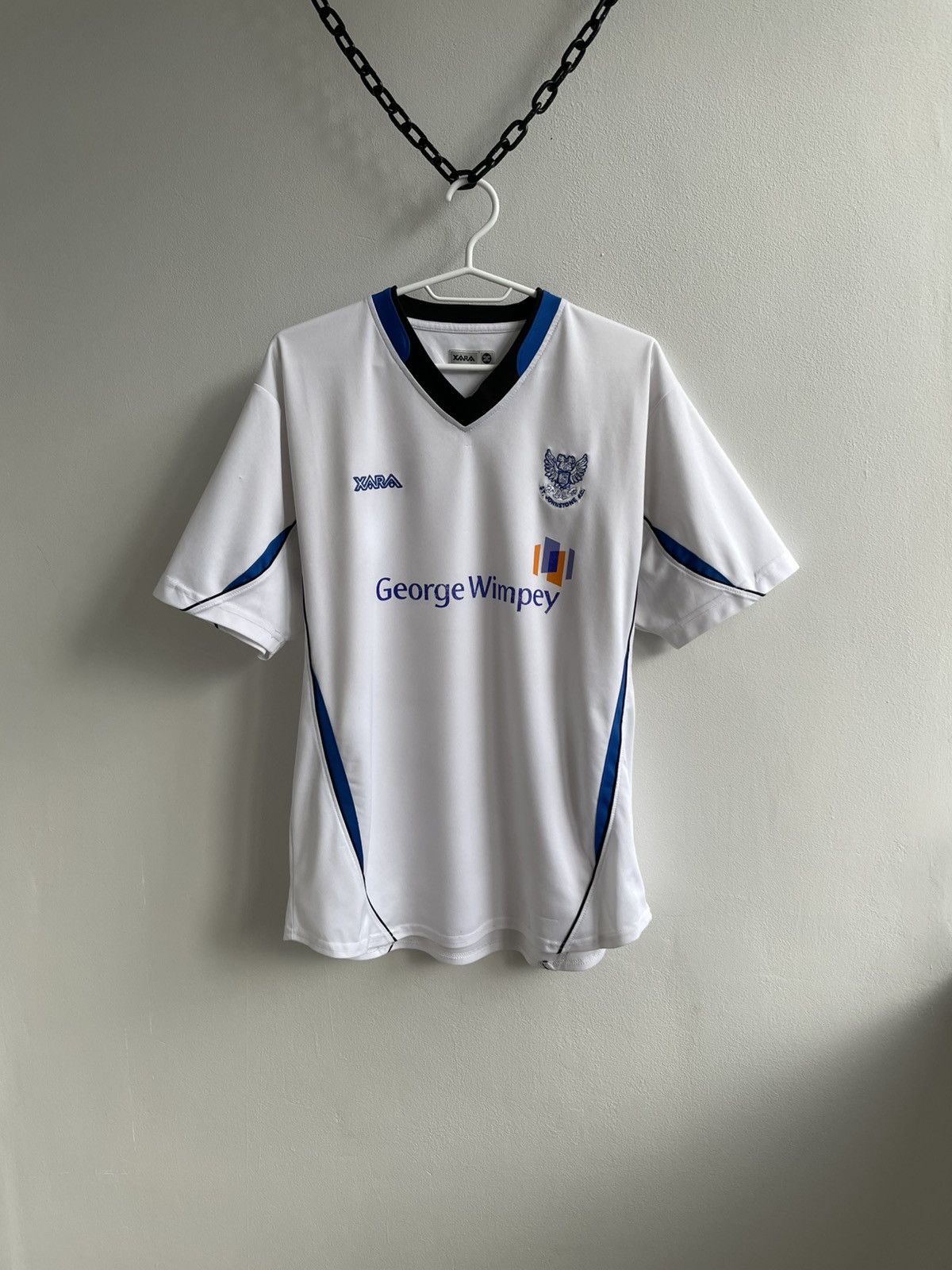 Vintage St Johnstone Fc 2006 2007 Football Shirt Soccer Jersey XARA Size US M / EU 48-50 / 2 - 1 Thumbnail