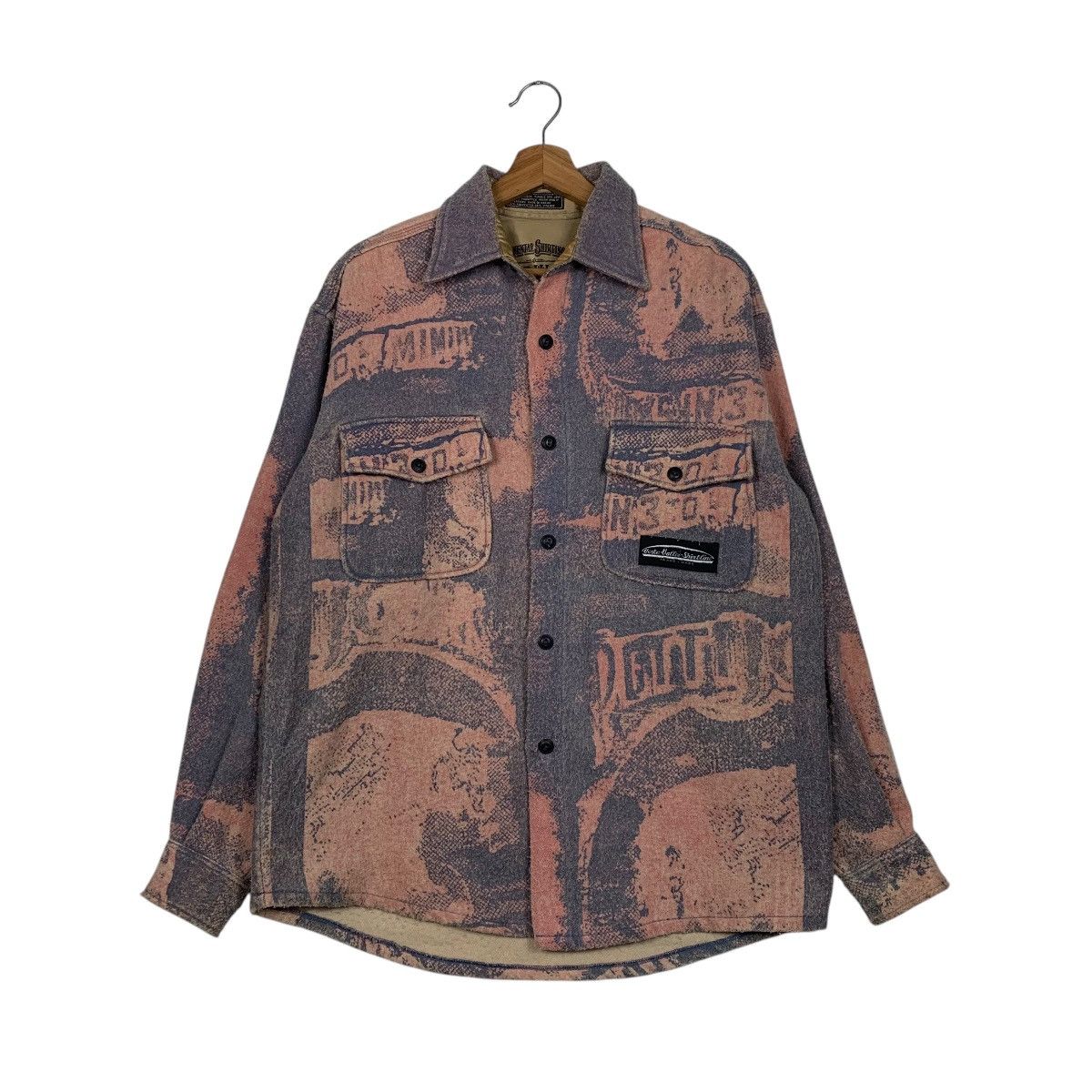 Japanese Brand Nice Design Verte Vallee Shirt Jacket Size US S / EU 44-46 / 1 - 1 Thumbnail