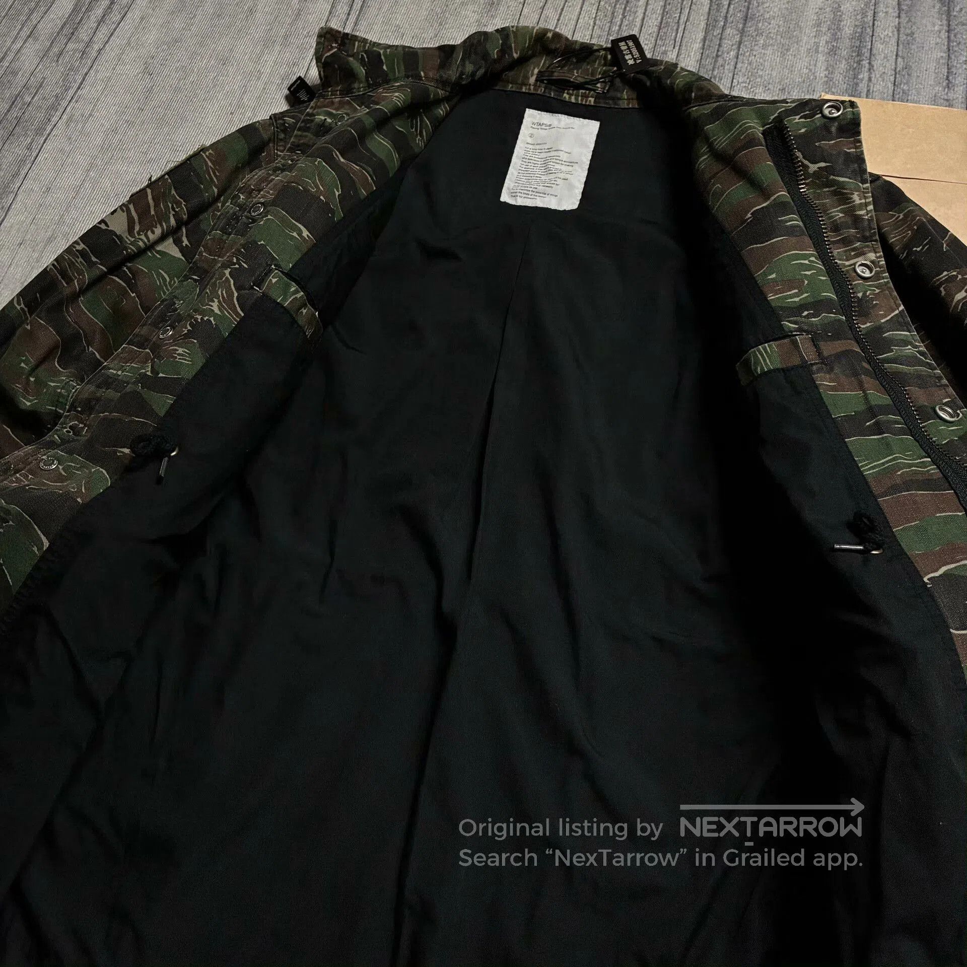 Wtaps WTAPS M65 Tiger Camo Jacket. Size US S / EU 44-46 / 1 - 6 Thumbnail