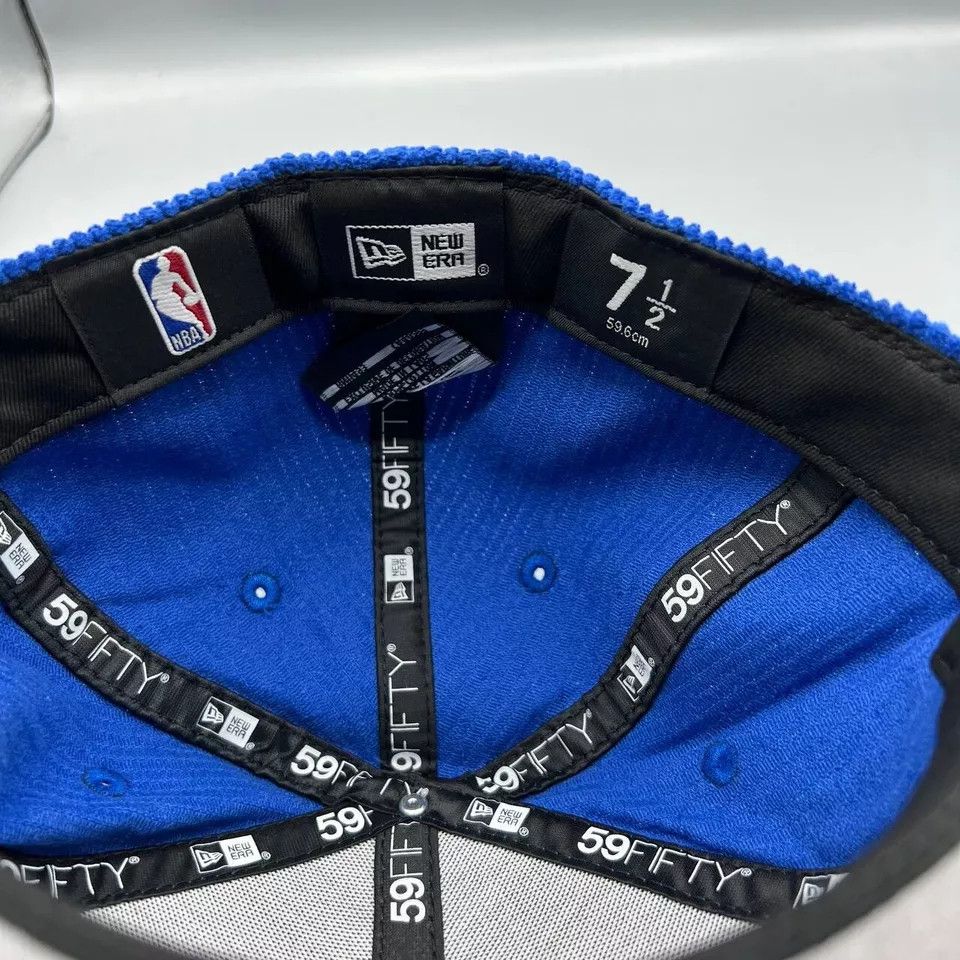 New Era Golden State Warriors Hat Men 7 1/2 Corduroy 59Fifty New Era Size ONE SIZE - 5 Thumbnail