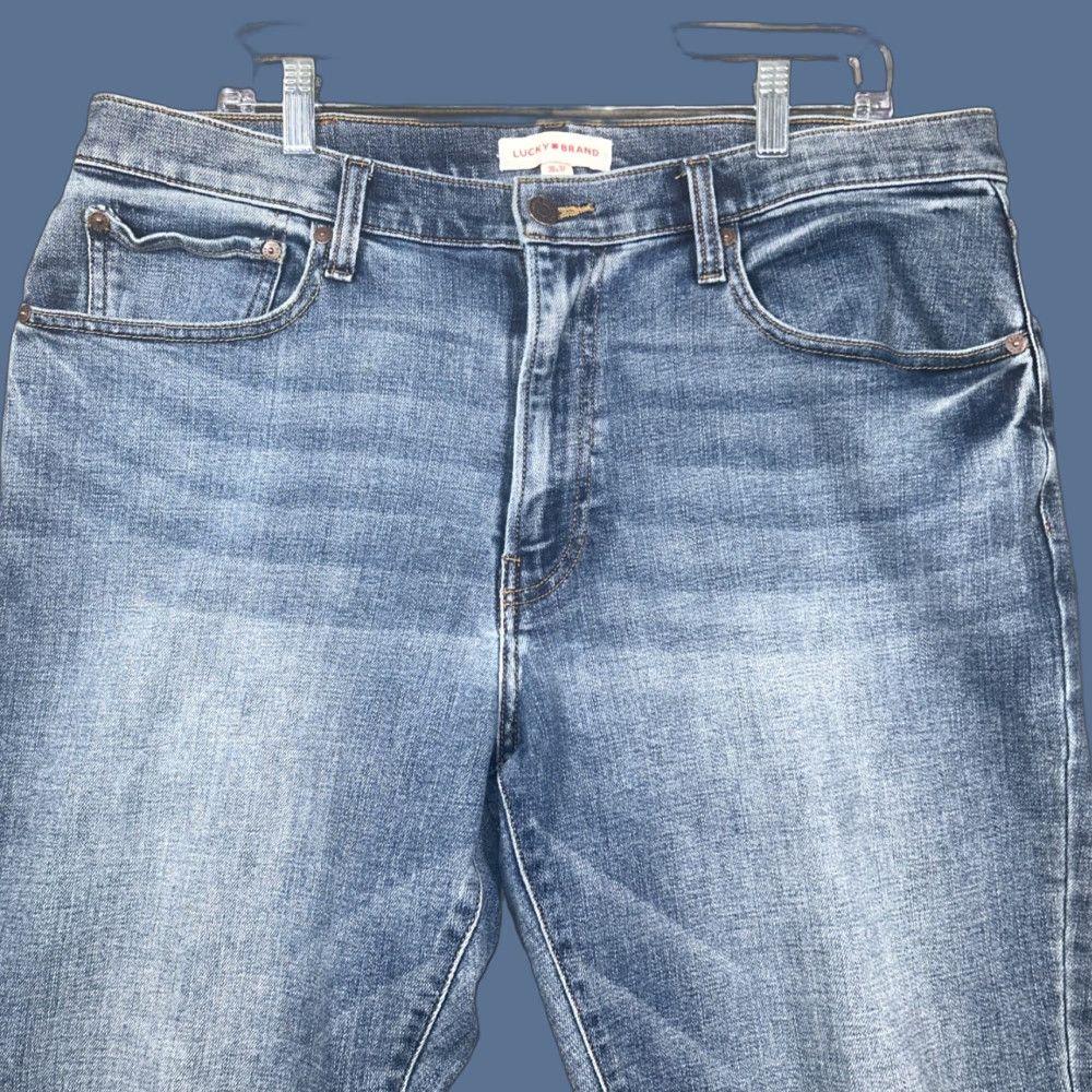 Lucky Brand Lucky Brand Jeans 223 Straight Denim Jeans 36 x 32 Regular Blue Mens Vintage No Stretch Size US 36 / EU 52 - 1 Thumbnail