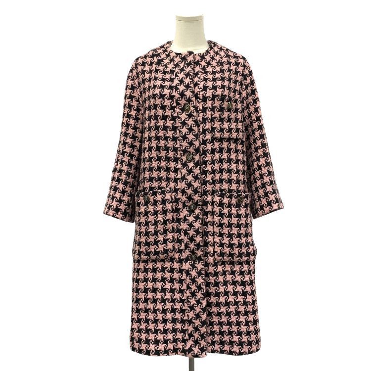 Gucci Gucci Houndstooth Wool Coat Size 38 Size XS / US 0-2 / IT 36-38 - 1 Thumbnail