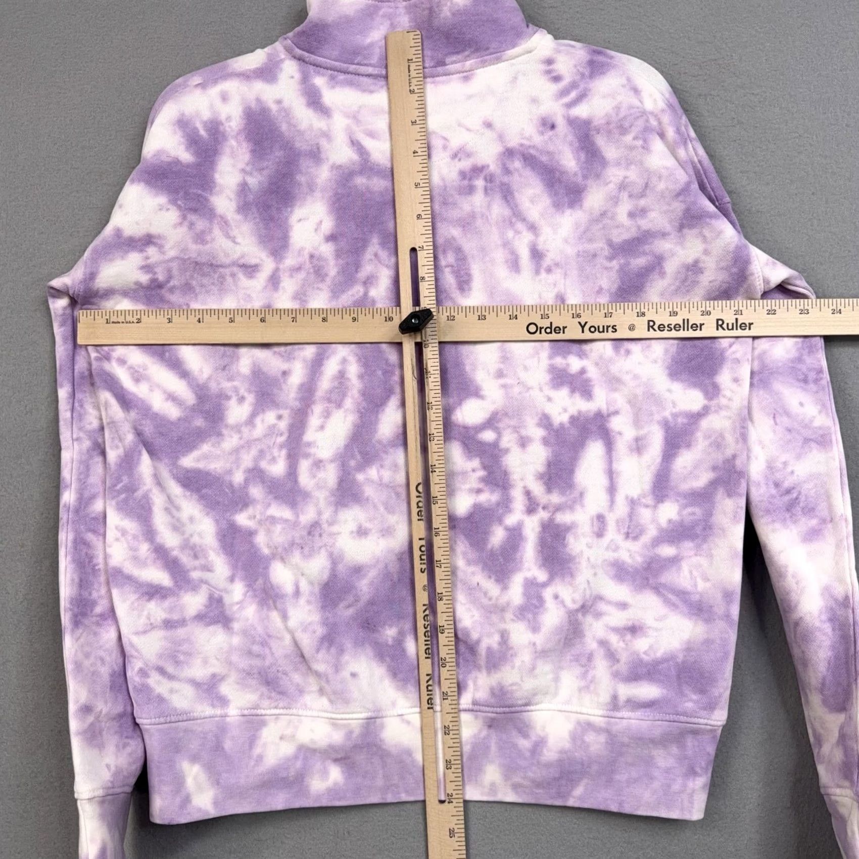 Vintage GEAR FOR SPORTS Laguna Beach Sweatshirt Womens Small Purple Tie Dye 1/4 Zip NWT California Cali Batik Fleece Pullover Shirt Womens SS0 Size S / US 4 / IT 40 - 6 Thumbnail