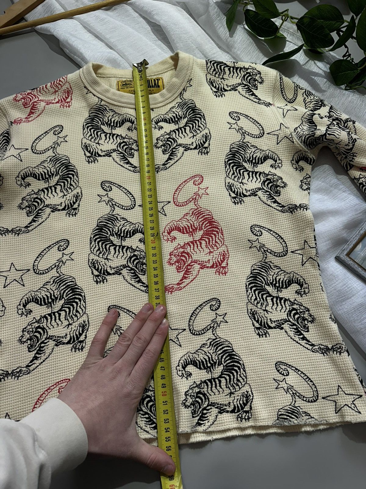 Corteiz Corteiz RTW Guerillaz Tiger All-over Print Waffle Knit Long Size S / US 4 / IT 40 - 11 Thumbnail