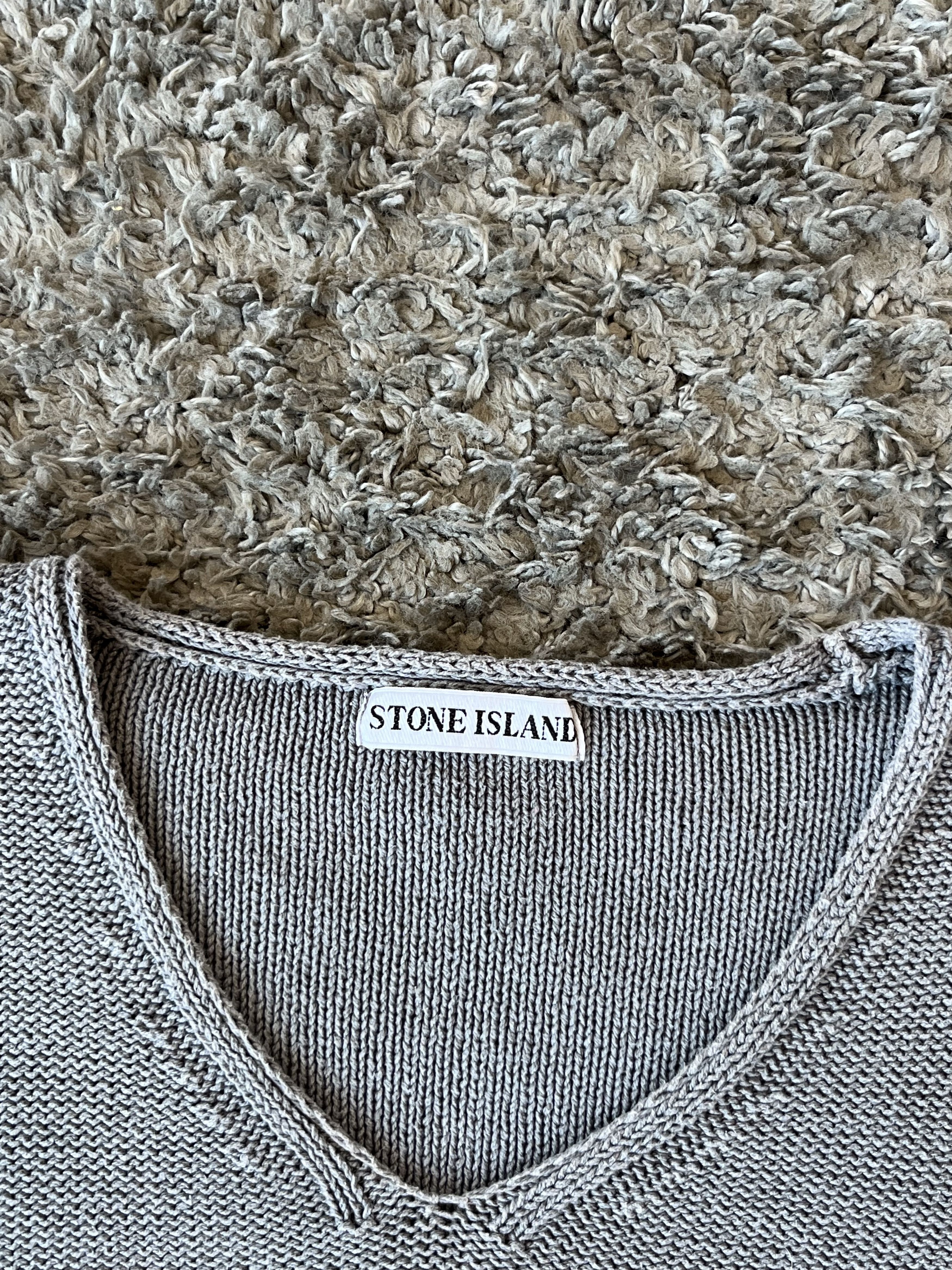 Stone Island STONE ISLAND Rare Vintage Knitwear MADE IN ITALY Size US L / EU 52-54 / 3 - 7 Thumbnail