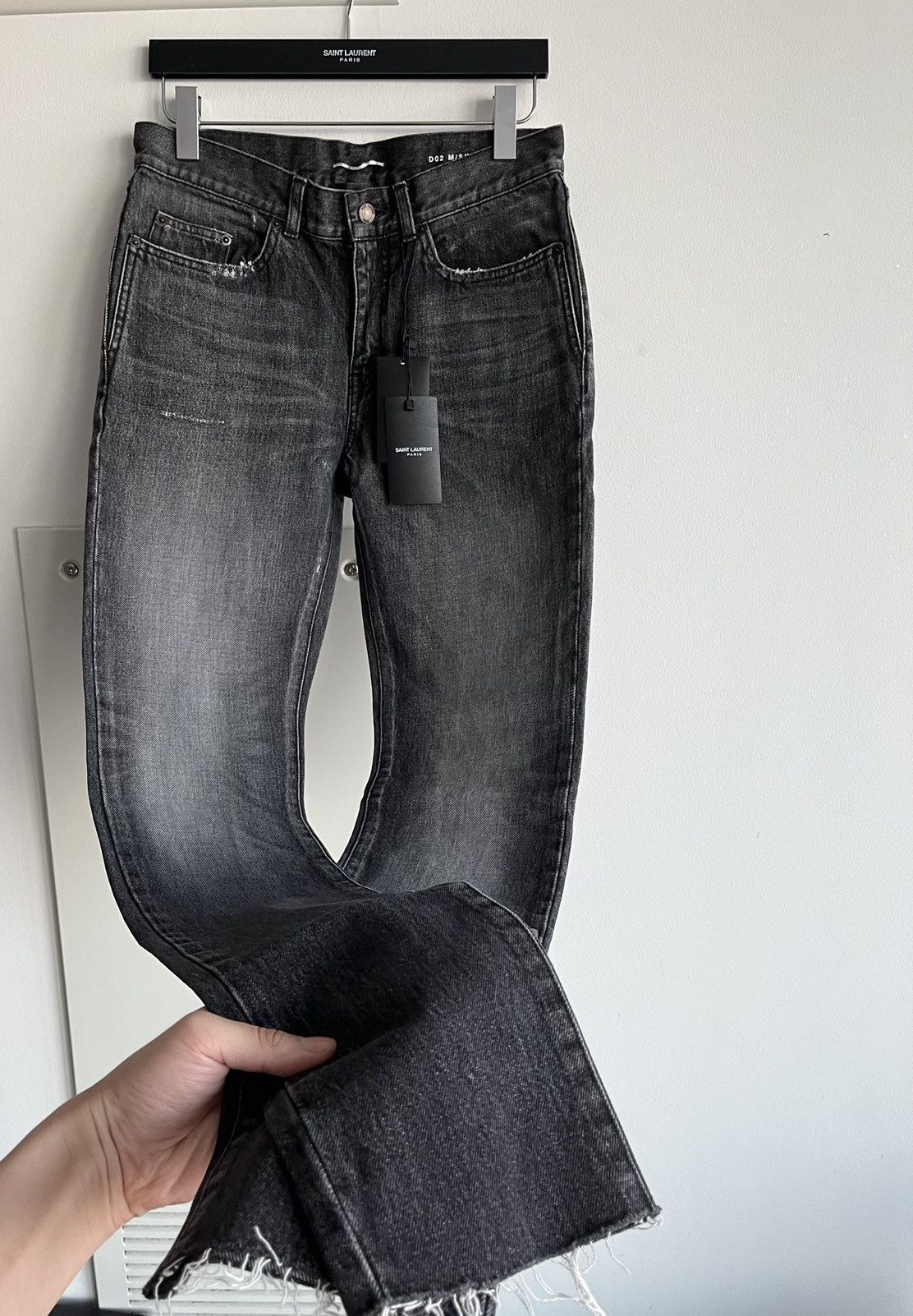 Saint Laurent Paris Saint Laurent Super Runway Skinny D02 Denim Jeans Size US 30 / EU 46 - 3 Thumbnail