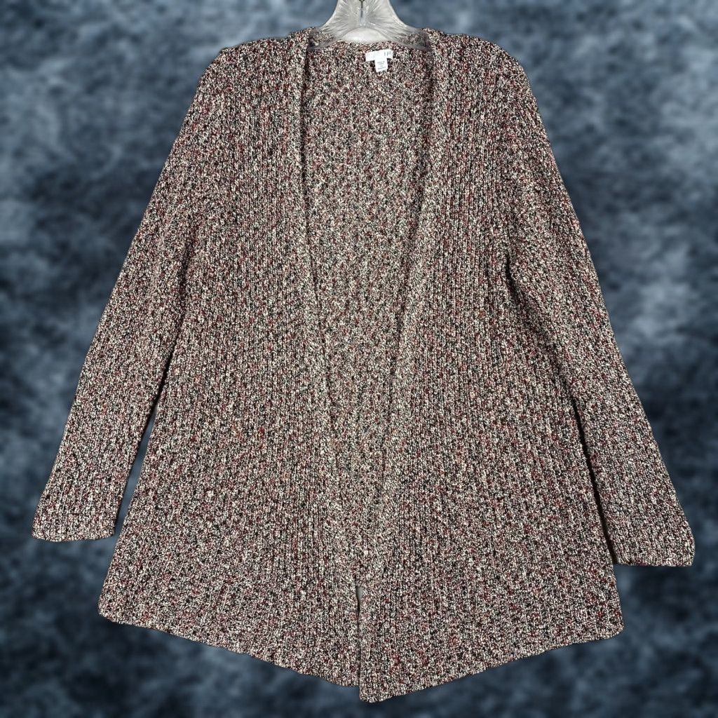 J. Jill J. Jill Cardigan Sweater Knit Chunky Open Front Raglan Sleeve Multicolor Boho 1X Womens Vesty Casual Size XL / US 12-14 / IT 48-50 - 1 Thumbnail