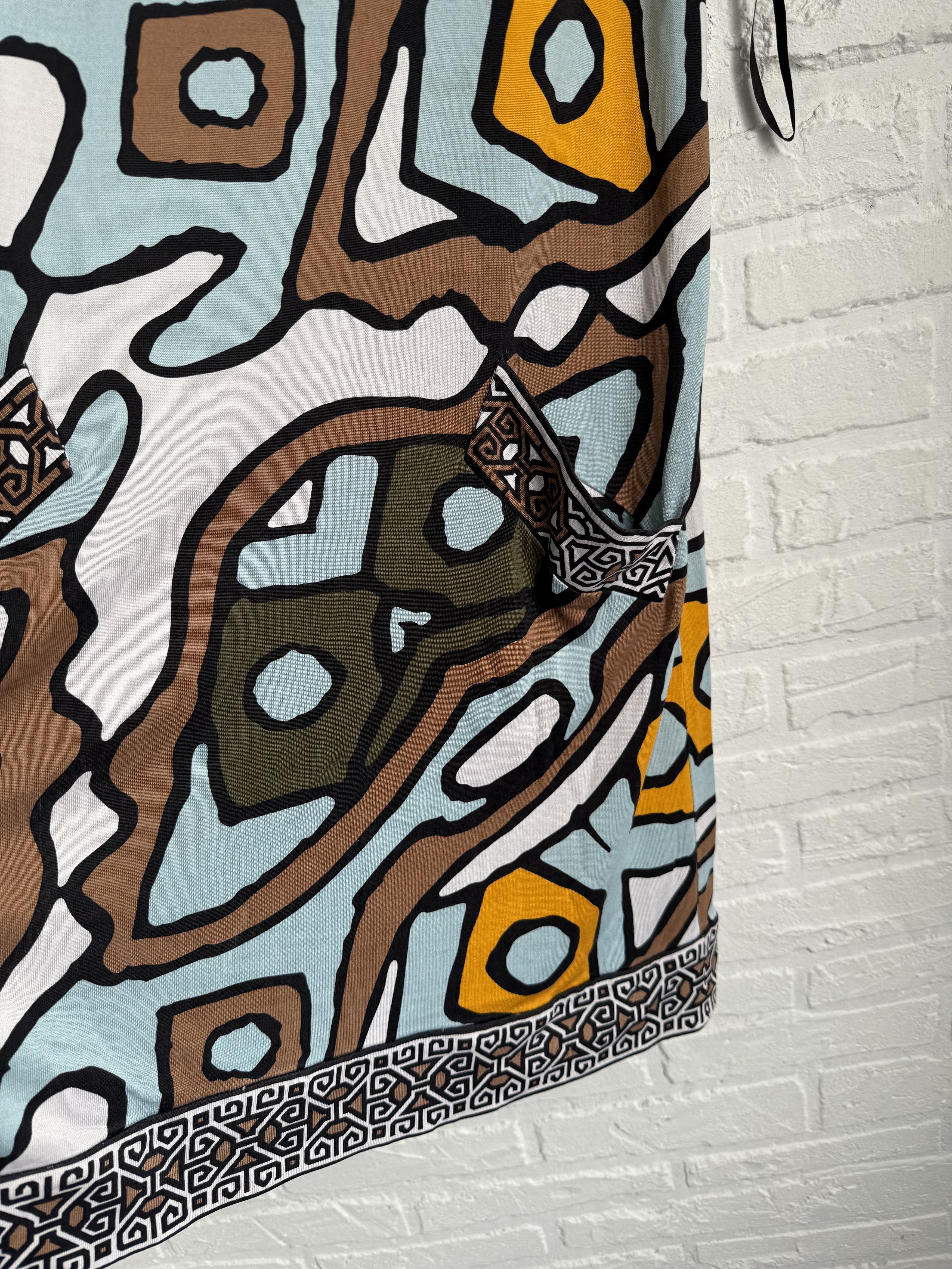 Diane von Furstenberg Diane Von Furstenberg DVF Silk printed tunic mini dress Size S / US 4 / IT 40 - 7 Thumbnail