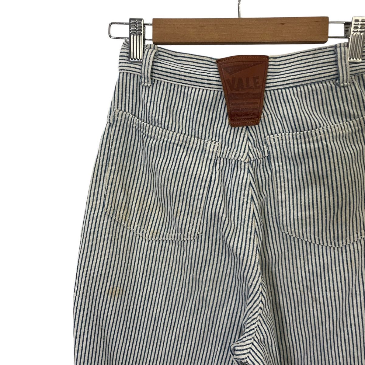 Japanese Brand Vintage V.a.l.e Hickory Stripe Japan Pants Size 23" - 9 Thumbnail