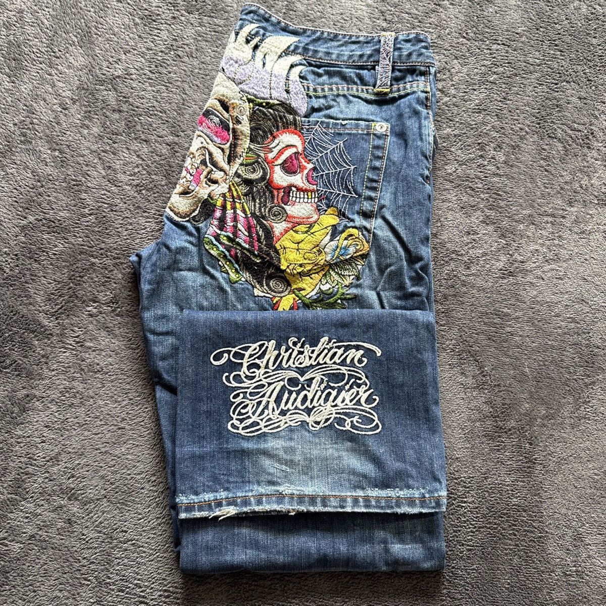 Christian Audigier Christian Audigier jeans Size US 40 / EU 56 - 4 Thumbnail