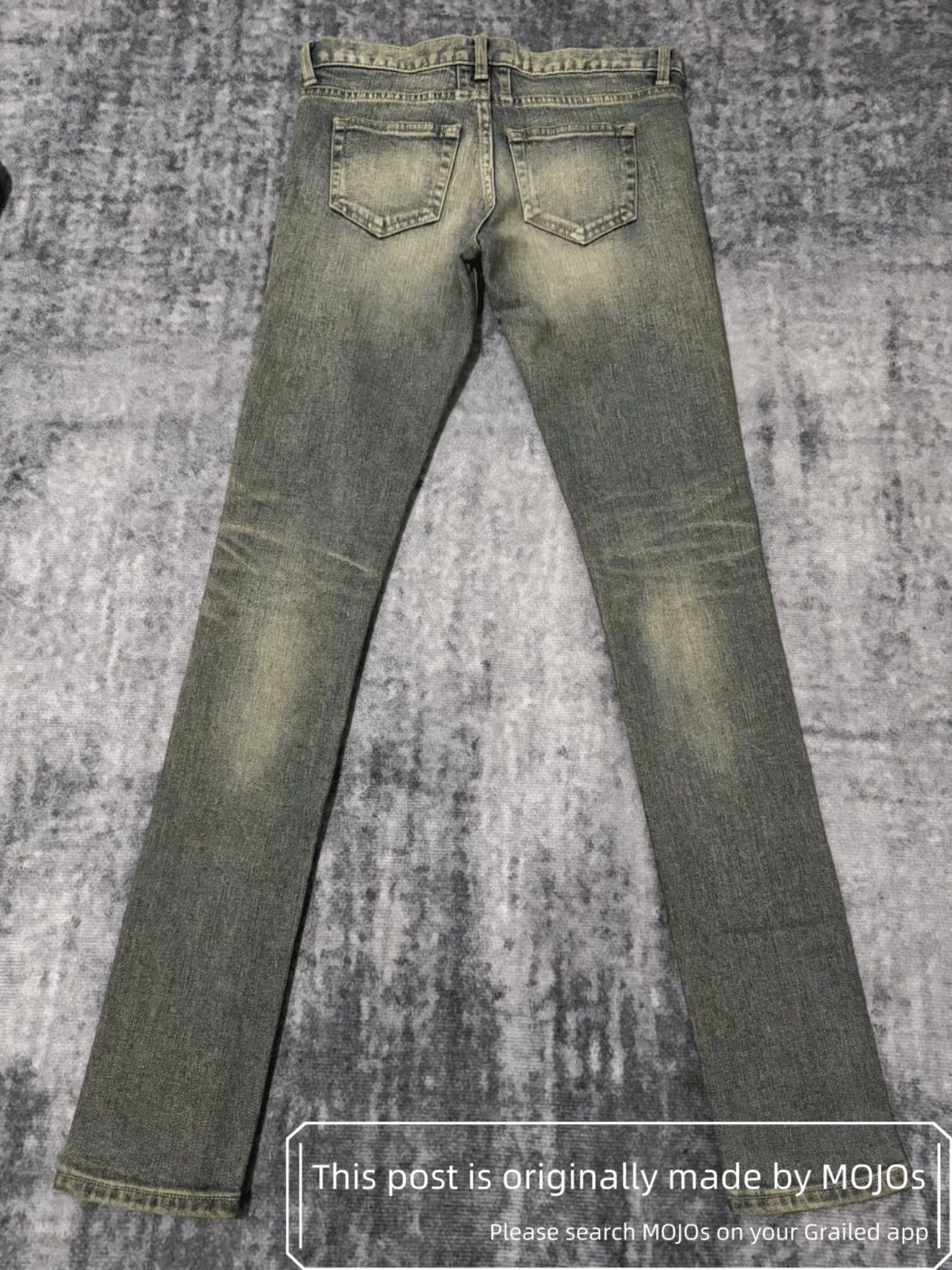 Saint Laurent Paris Sz 27 Saint Laurent Paris 13AW MudWash Destory Denim mojos4 Size US 27 - 2 Thumbnail