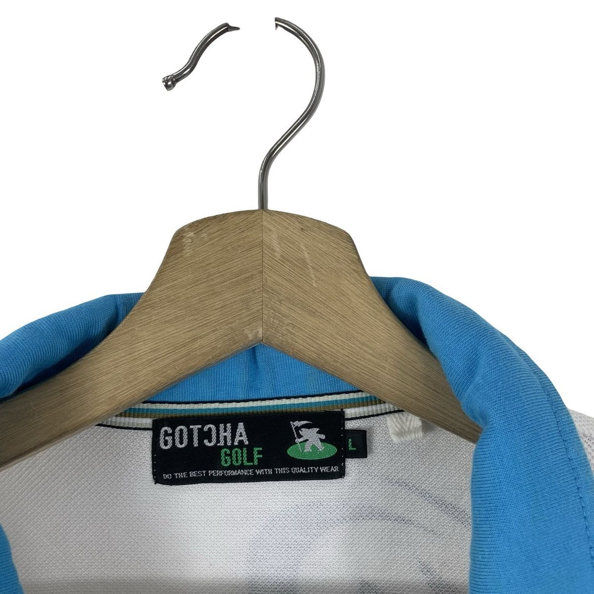Gotcha Vintage GOTCHA GOLF COLLECTION Dodge The Bullet Polo Tee Size US L / EU 52-54 / 3 - 11 Thumbnail