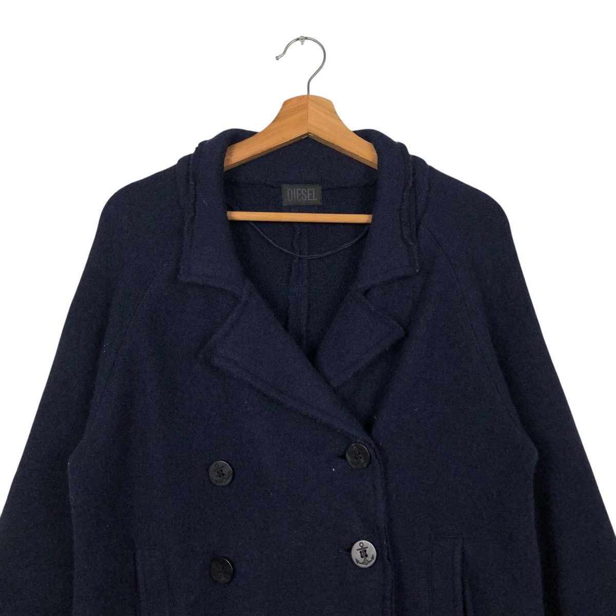 Diesel 🔥VINTAGE CHORE WORKER WOOL JACKET DIESEL ISSEY MIYAKE Size US S / EU 44-46 / 1 - 5 Thumbnail
