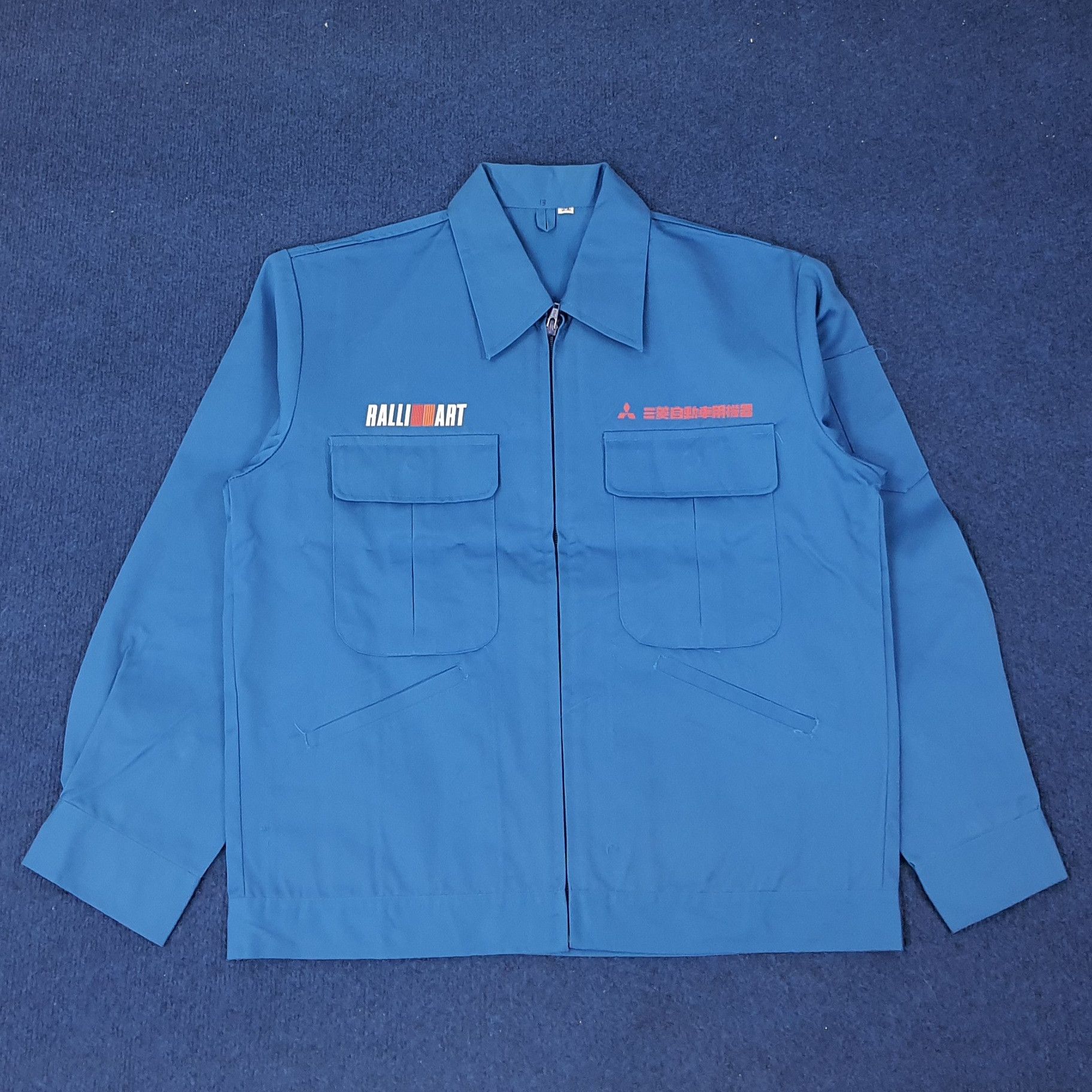 Japanese Brand × Vintage Vintage Mitsubishi RalliArt Japan Motorsports Jacket C220N10 Size US M / EU 48-50 / 2 - 3 Thumbnail