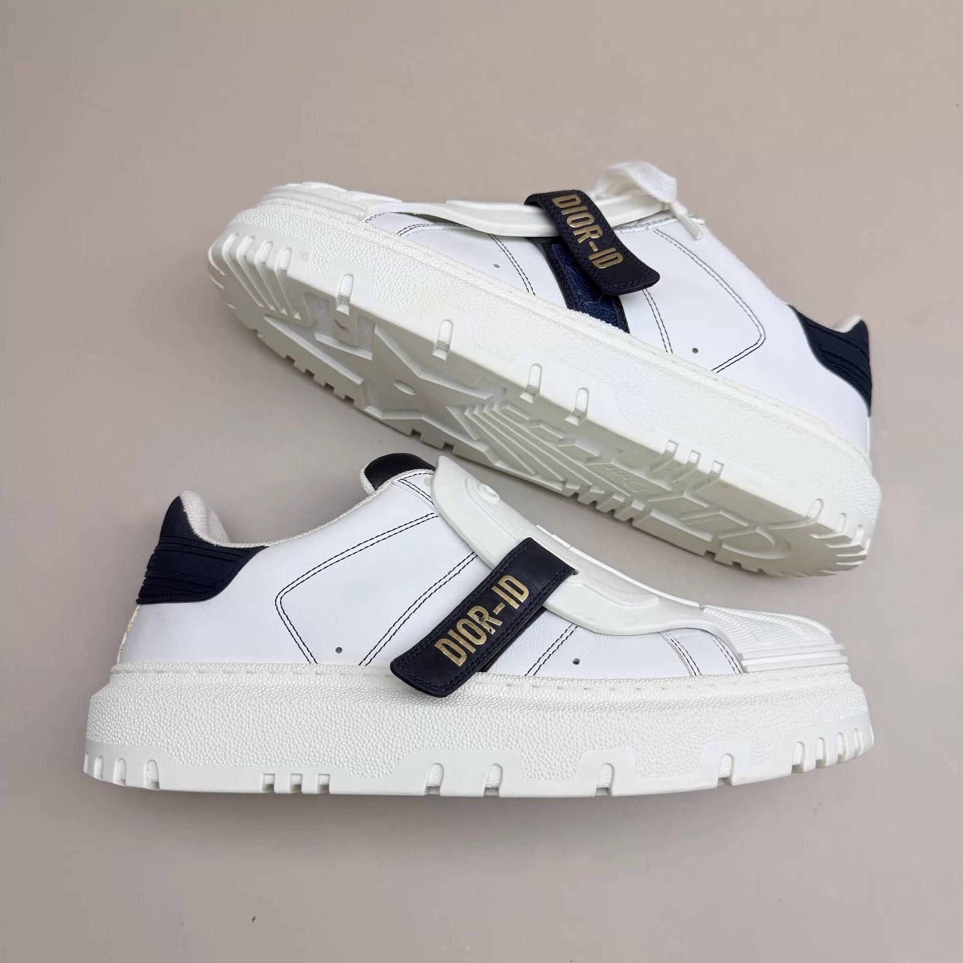 Dior Dior ID Black/White Shell Toe Sneakers 38.5 Size US 8 / IT 38 - 4 Thumbnail