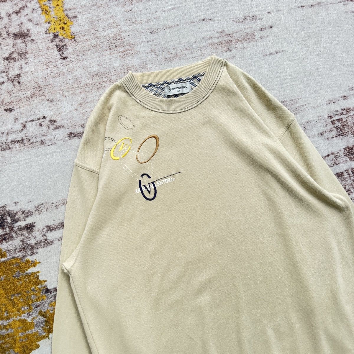 Gianni Valentino VINTAGE GIANNI VALENTINO ITALY EMBROIDED LOGO Size US XL / EU 56 / 4 - 3 Thumbnail
