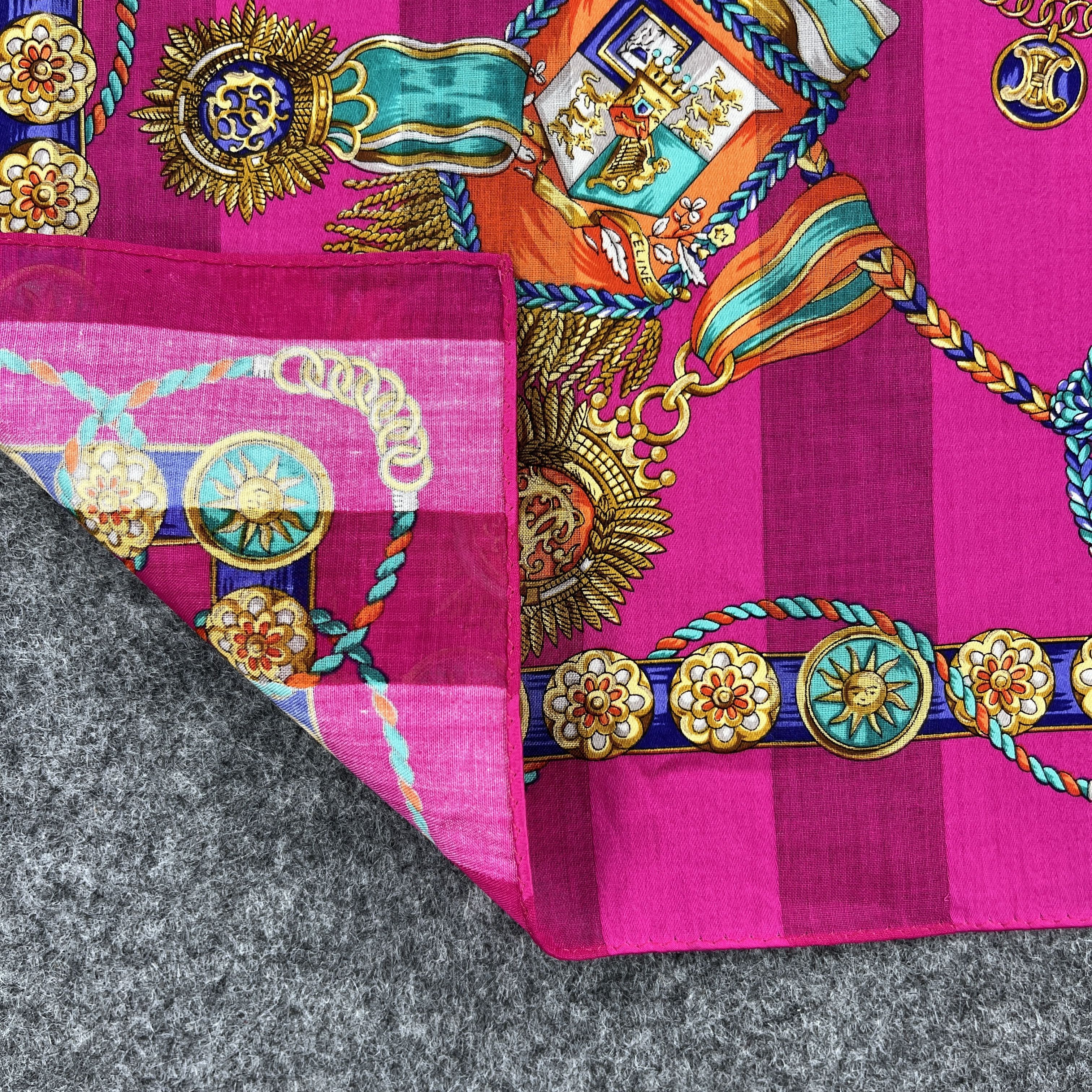Celine Celine Handkerchief / Bandana / Neckerchief B658 Size ONE SIZE - 4 Thumbnail