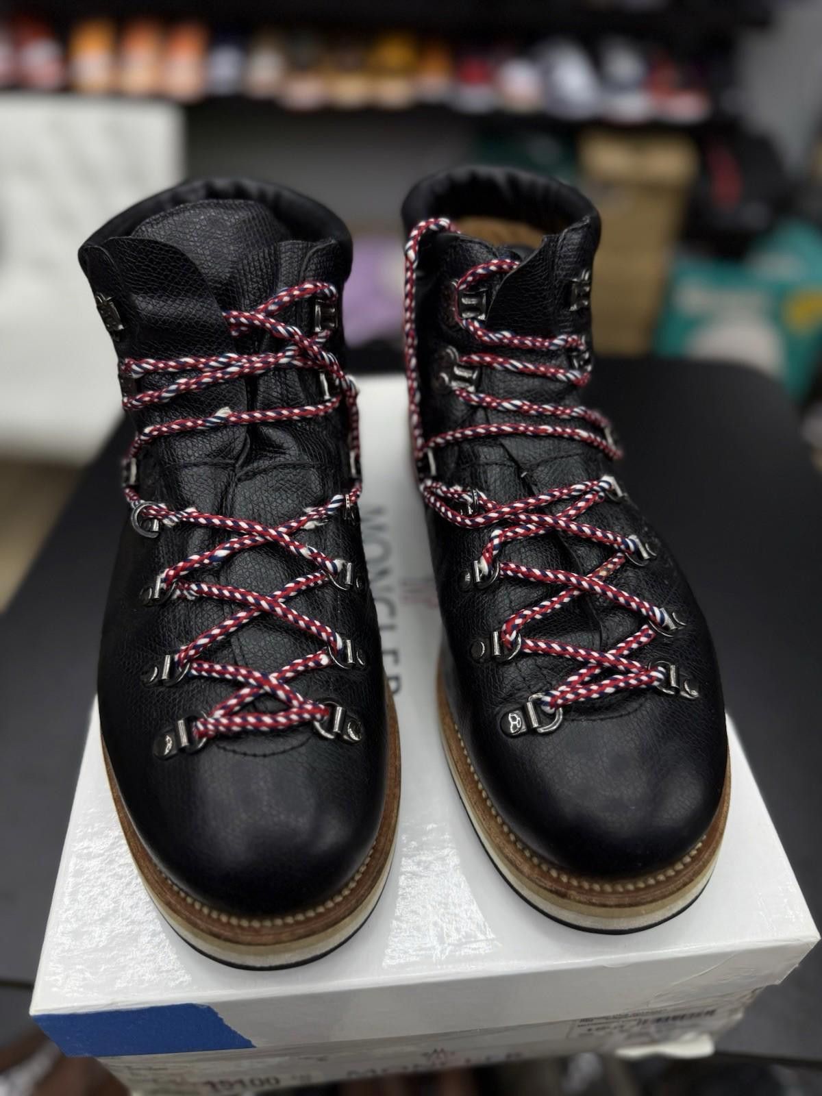 Moncler MONCLER Blanche Ankle Hiking Winter Boots Leather 44EU/11US Size US 11 / IT 41 - 6 Thumbnail