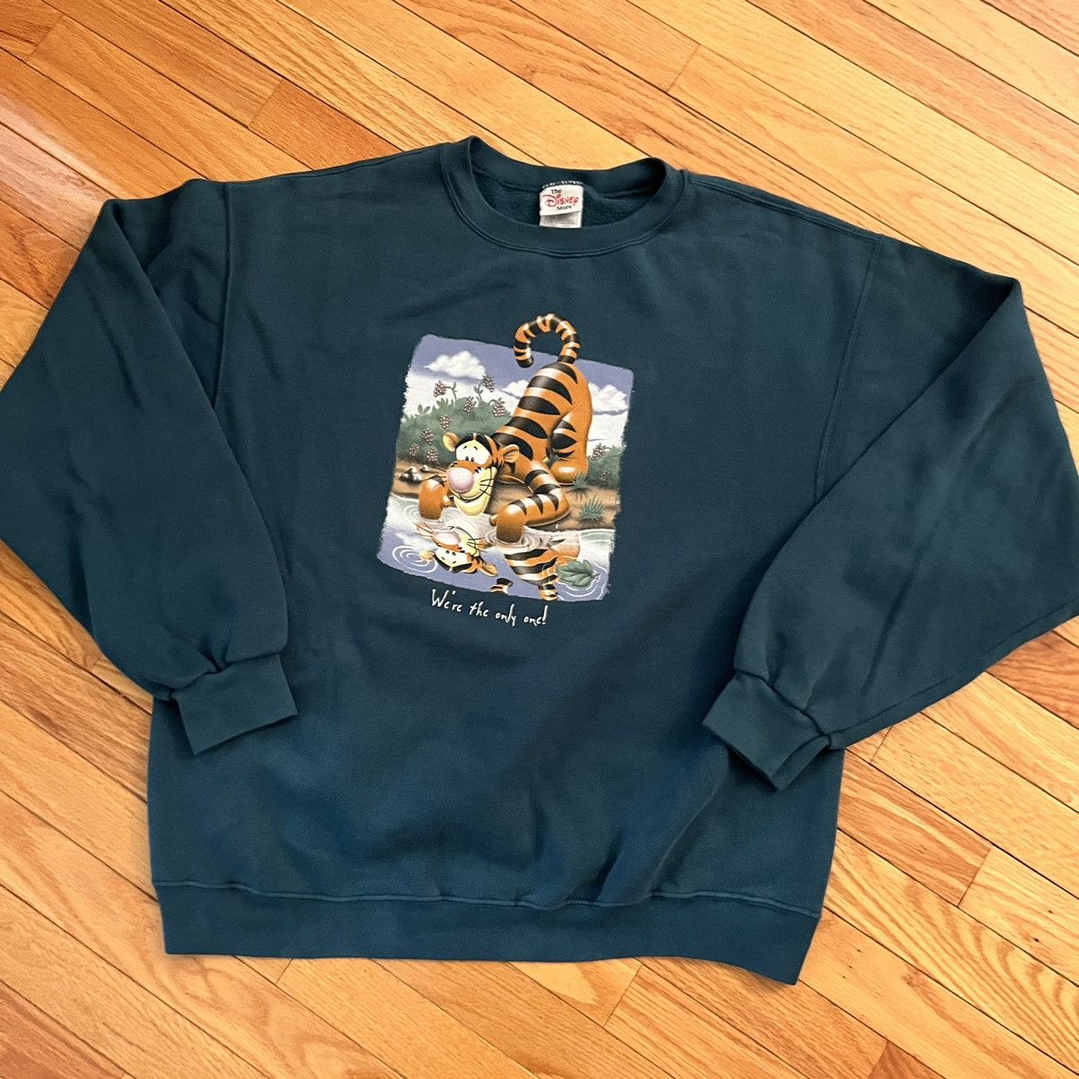 Disney × Vintage 90s Disney Tiger Crewneck Size US L / EU 52-54 / 3 - 1 Thumbnail