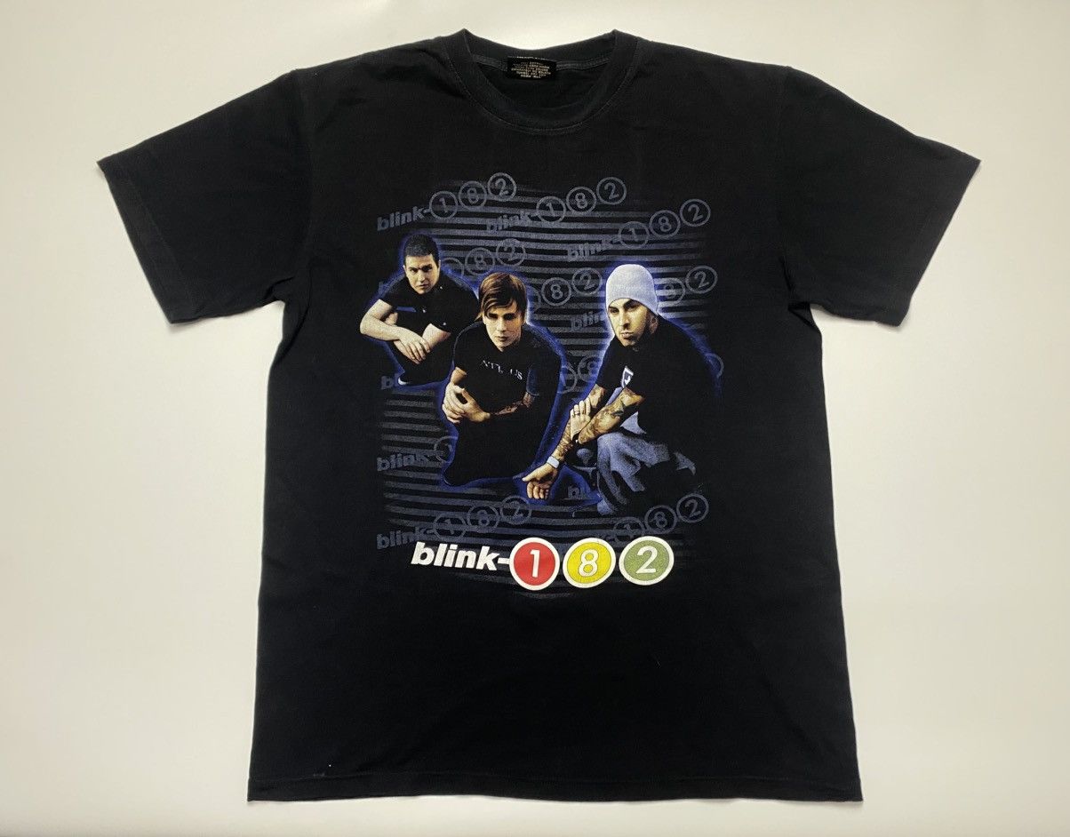 Rare Vintage early 00s Blink 182 (Line up) tee