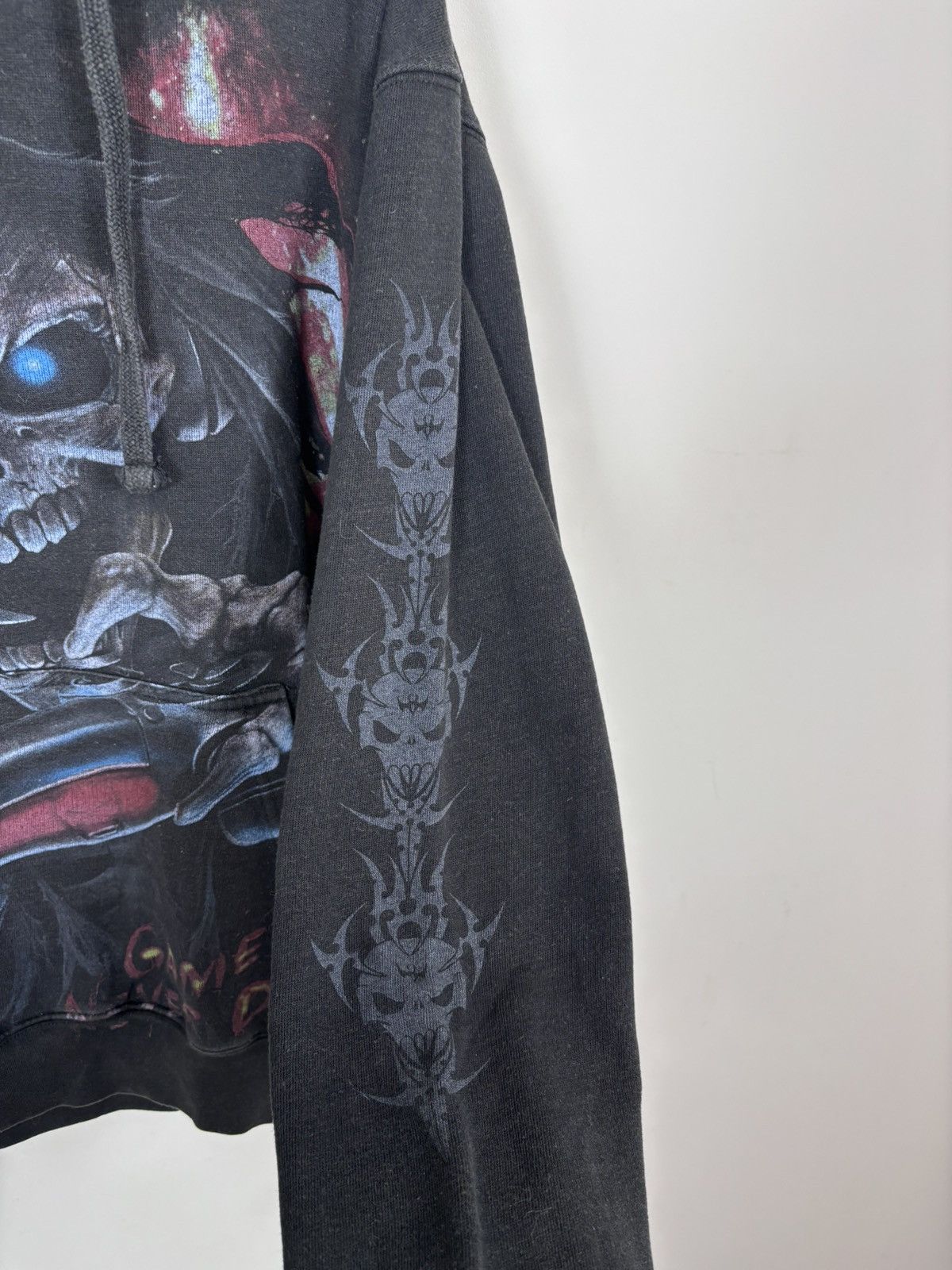 Other Spiral Direct Y2K Big Skeleton Skulls Gamer Black Hoodie Size US L / EU 52-54 / 3 - 11 Thumbnail