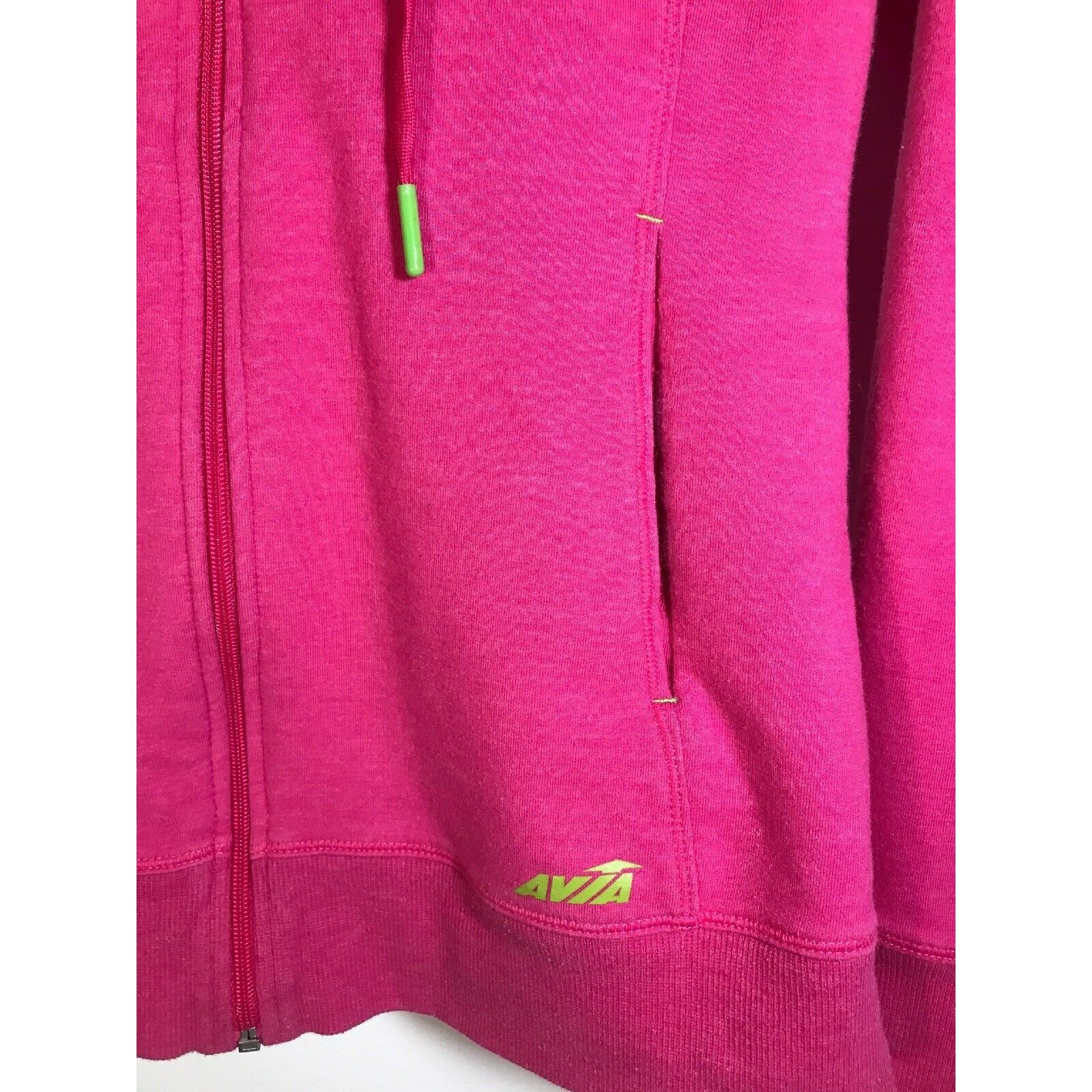 Avia Women's Fitted Small AVIA Pink Activewear Sweatshirt Hoodie Size S / US 4 / IT 40 - 3 Thumbnail