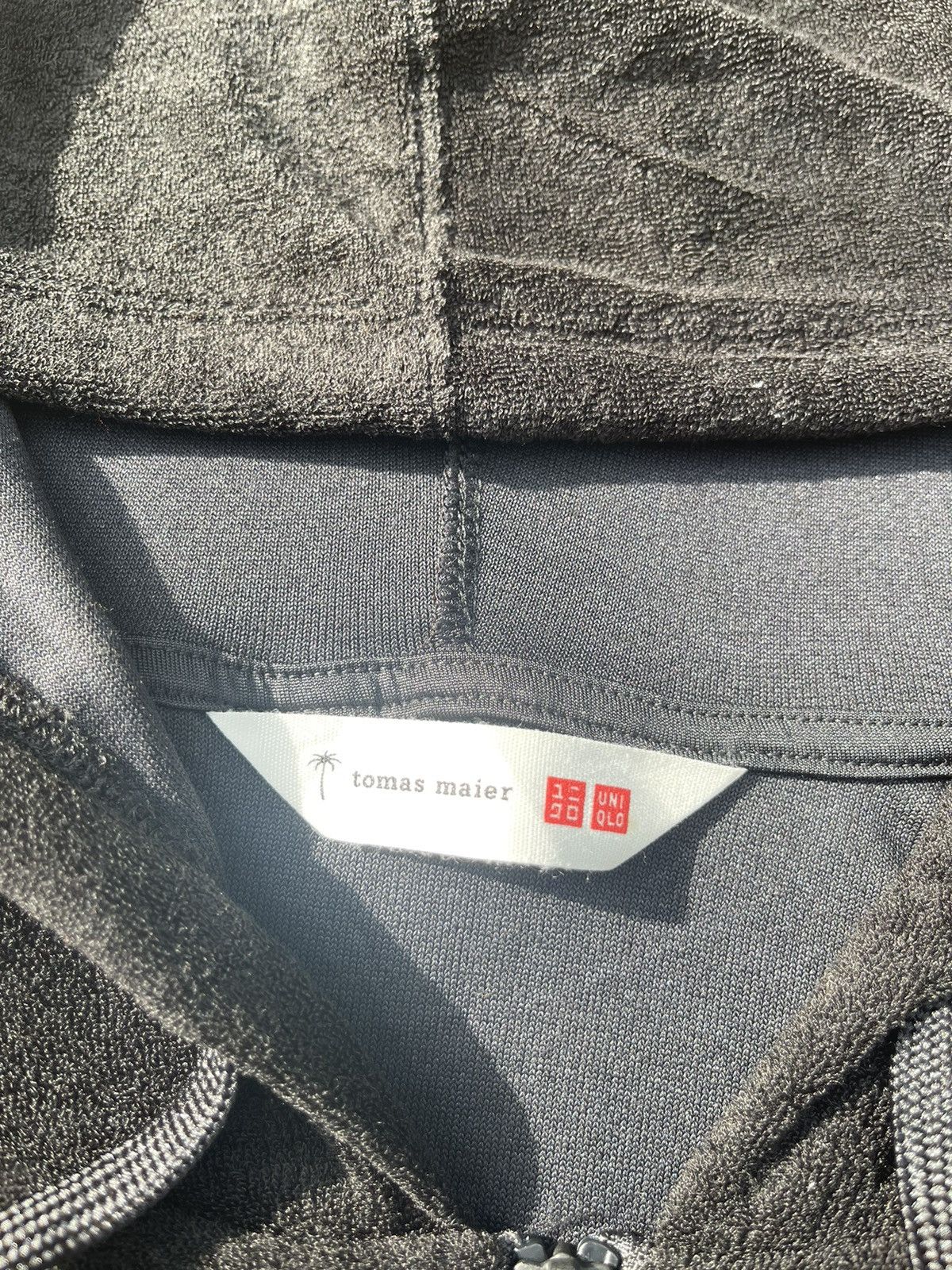 Tomas Maier Tomas Maier x Uniqlo AIRism Black Zip Hoodie 3XL Size US XL / EU 56 / 4 - 13 Thumbnail