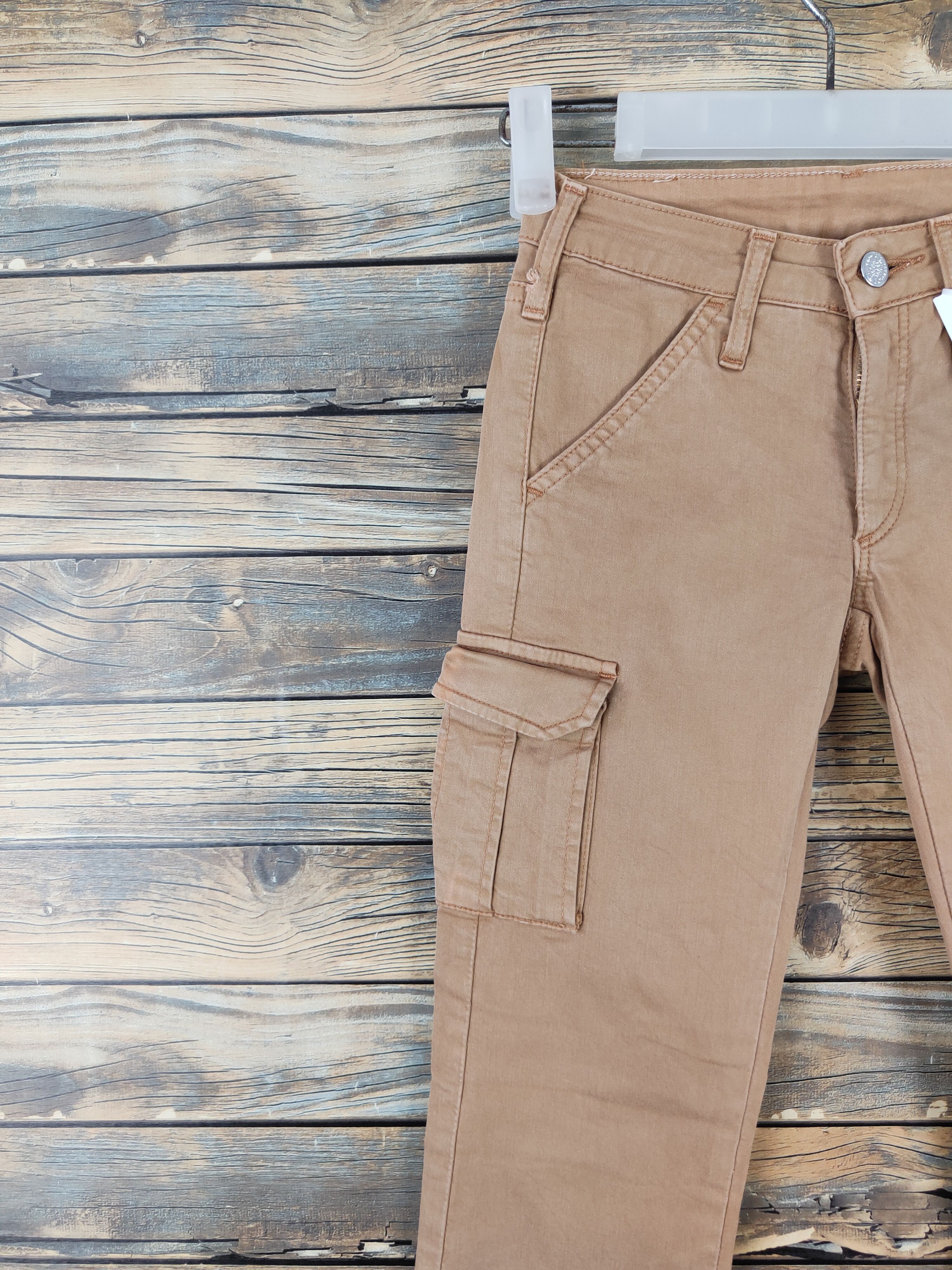 Japanese Brand Cimarron Brown Multipocket Tactical Cargo Pants #W1839 Size 24" / US 00 / IT 34 - 3 Thumbnail