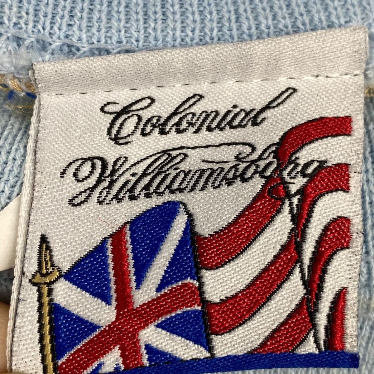 Vintage Vintage Colonial Williamsburg Crewneck Sweatshirt Blue Size XL / US 12-14 / IT 48-50 - 5 Thumbnail