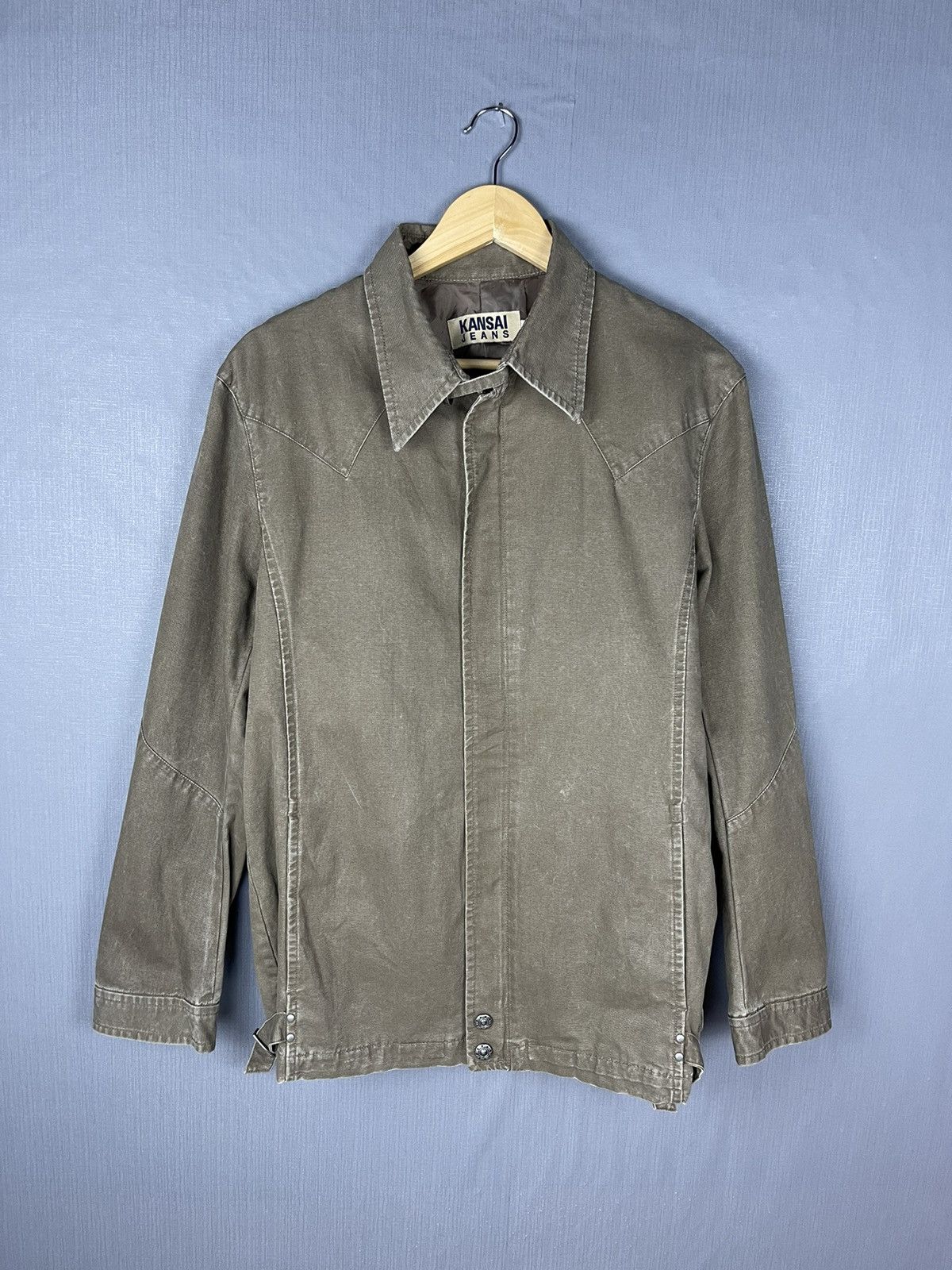 Vintage Vintage KANSAI JEANS Japanese Brand Zipper Jacket | Grailed