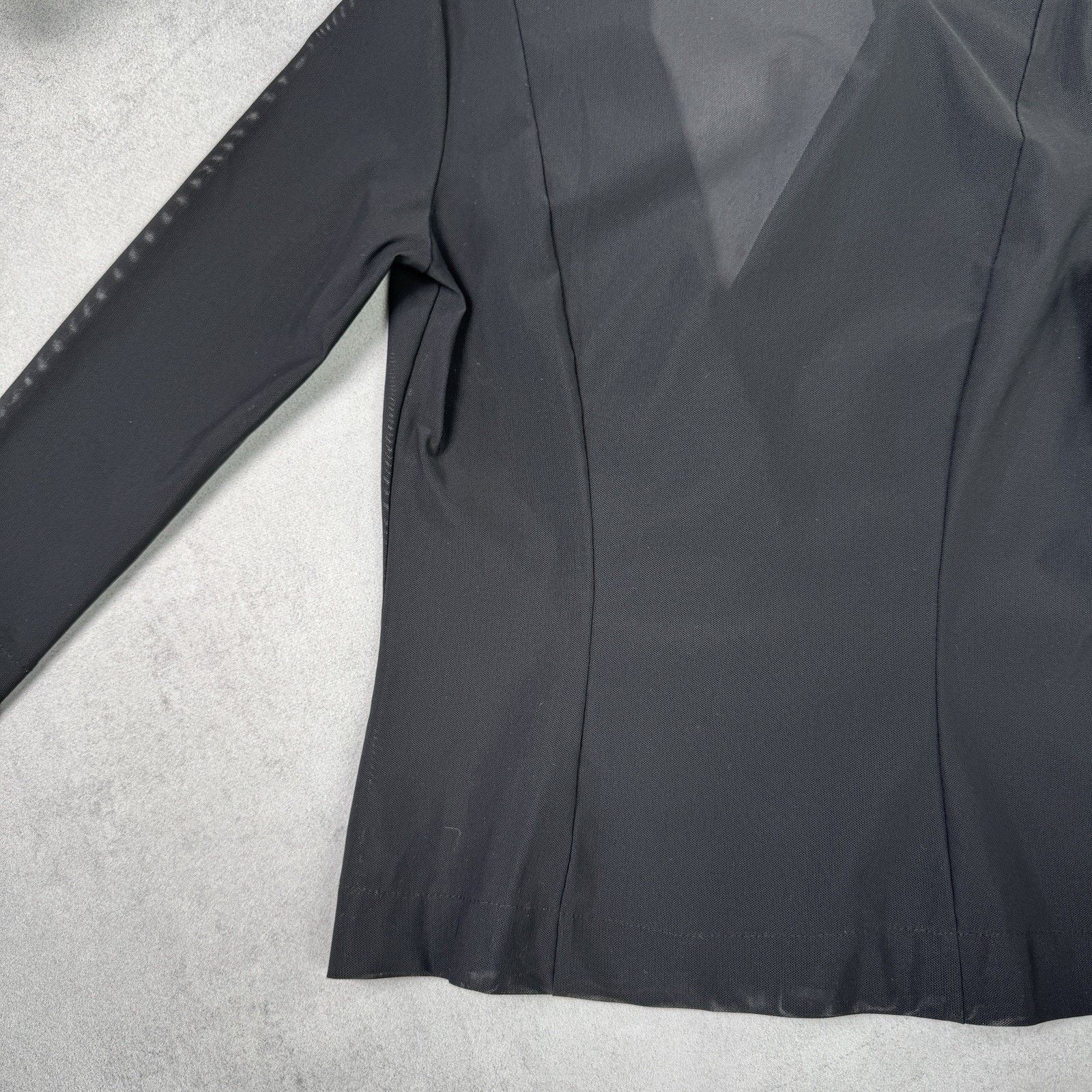 Morgan De Toi Morgan De Toi Women Light Jacket Blazer Black Avant Gard Size S / US 4 / IT 40 - 22 Thumbnail