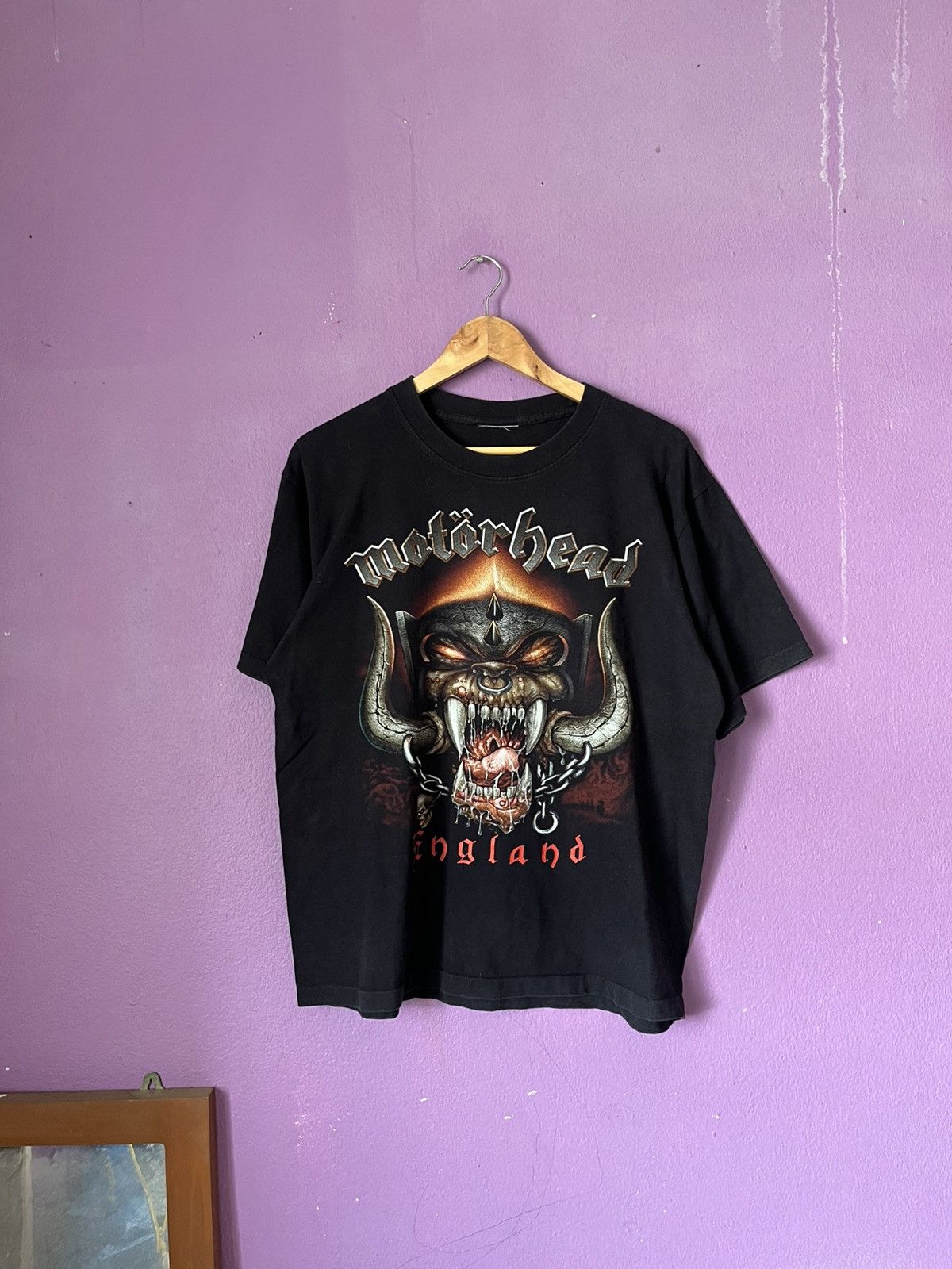 Band Tees Vintage 00 Band Motorhead England Size US L / EU 52-54 / 3 - 2 Thumbnail