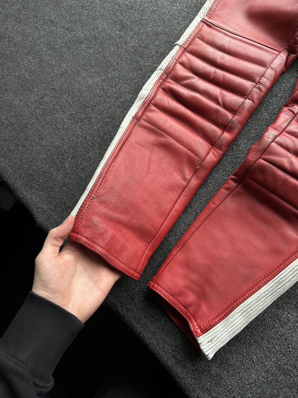 Hein Gericke HEIN GERICKE 🚨 WOMEN RED PANTS MOTO PROTECTION RARE Size 26" / US 2 / IT 38 - 2 Thumbnail