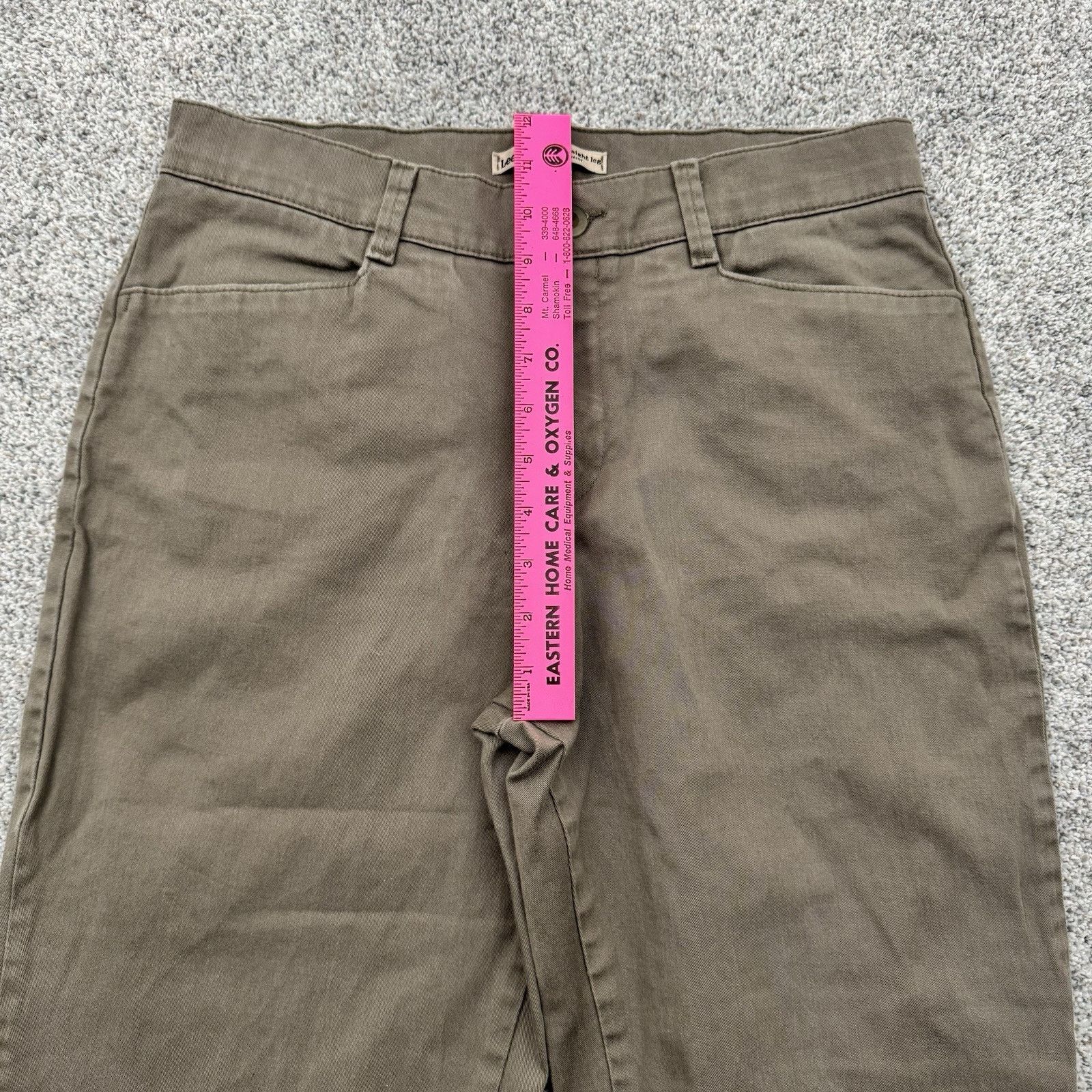 Lee Lee Pants Womens 8 Long Relaxed Straight Casual Y2K Vintage Size 30" / US 8 / IT 44 - 5 Thumbnail