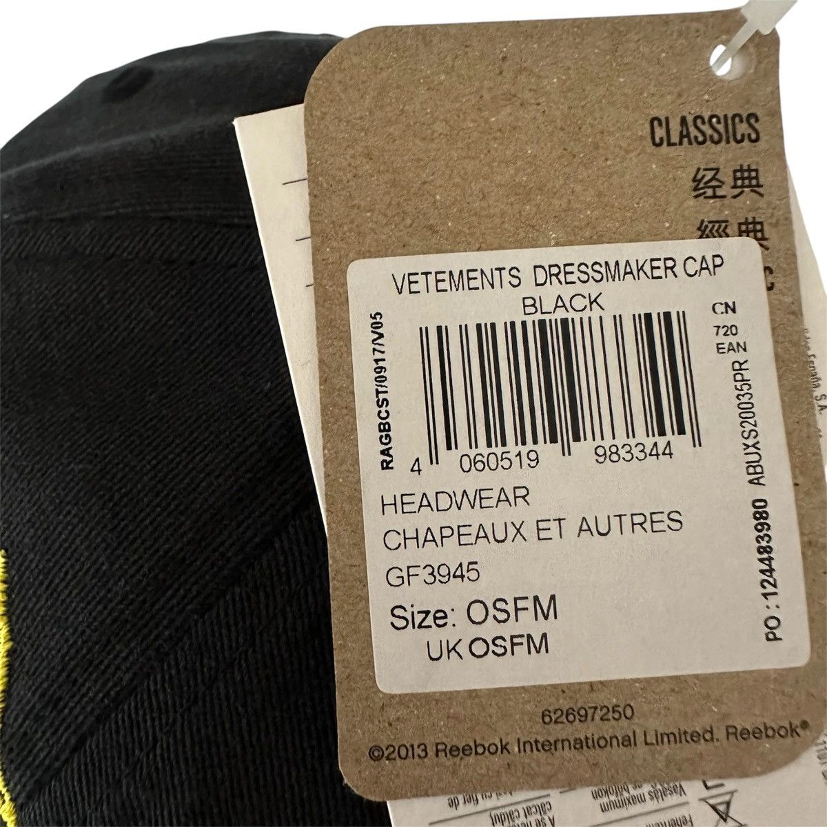 Vetements Vetements Dressmakers Corporation Cap SS20 Size ONE SIZE - 11 Thumbnail
