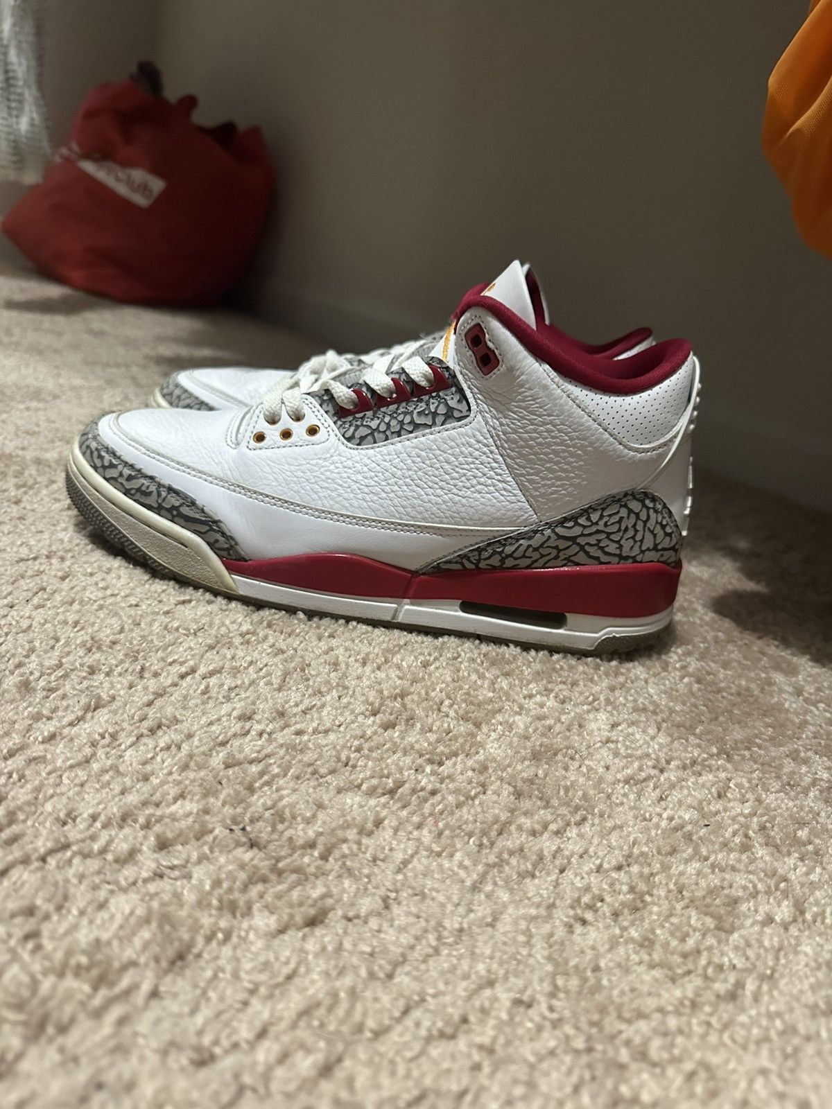 Jordan Brand Jordan retro 3 red cardinal Size US 9.5 / EU 42-43 - 3 Thumbnail